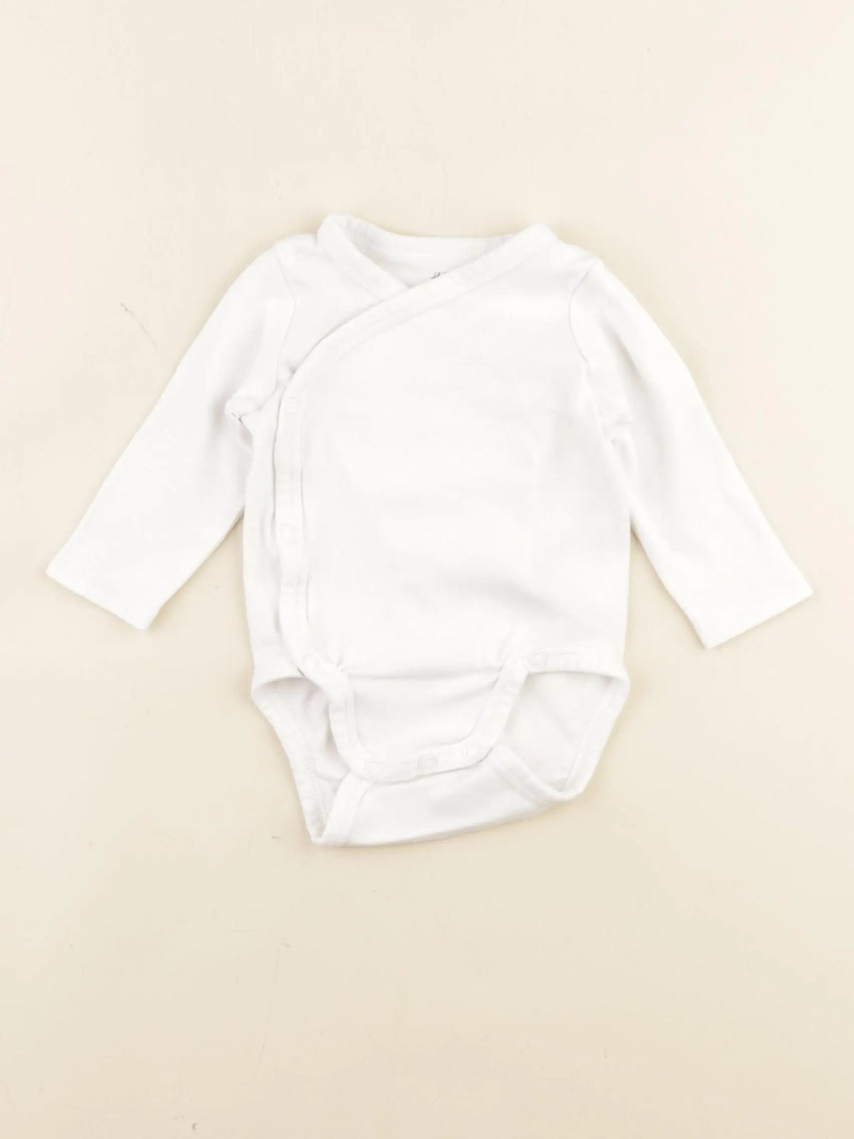 H&M - body blanc - 2/4 mois