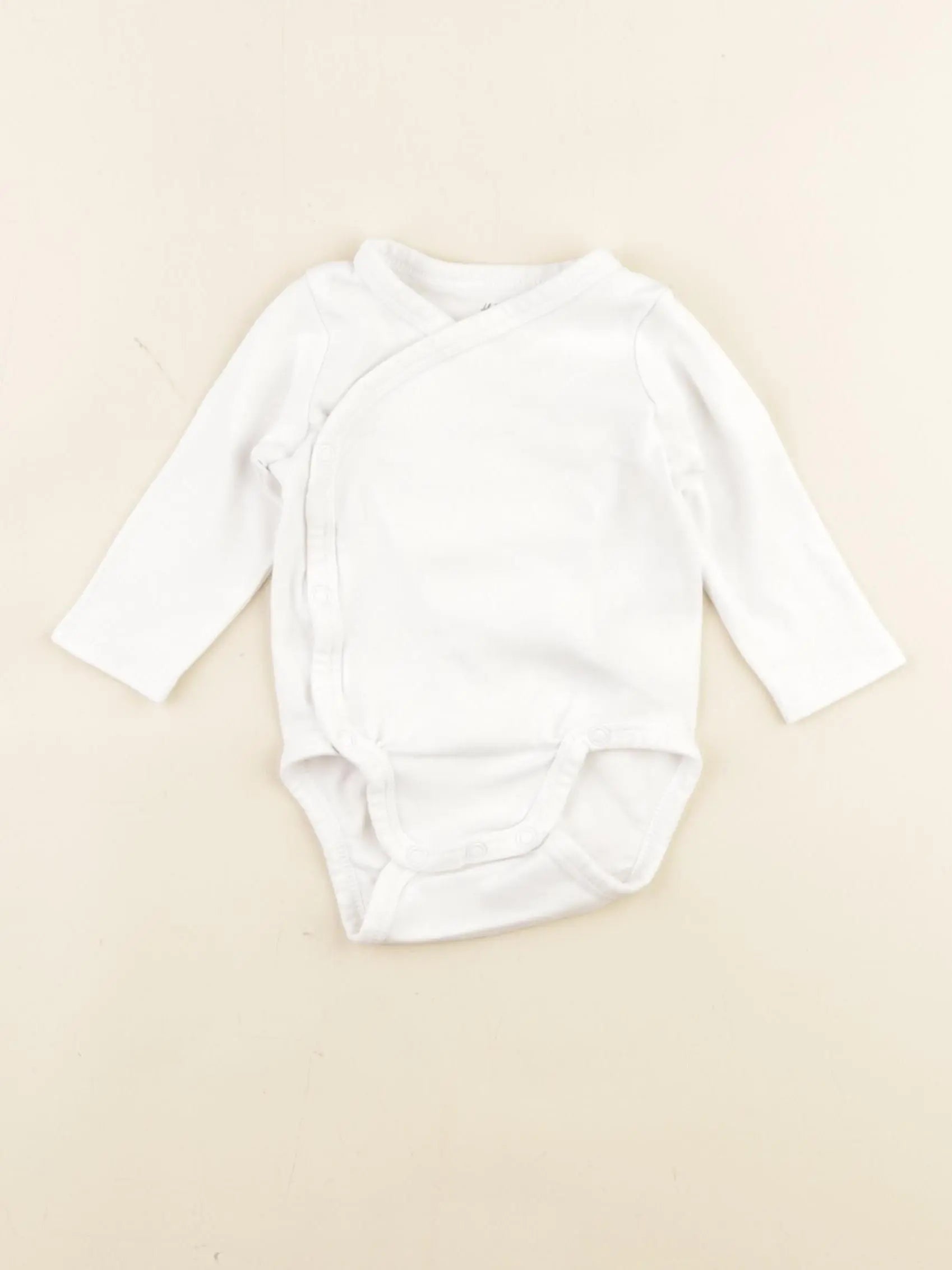 H&M - body blanc - 2/4 mois