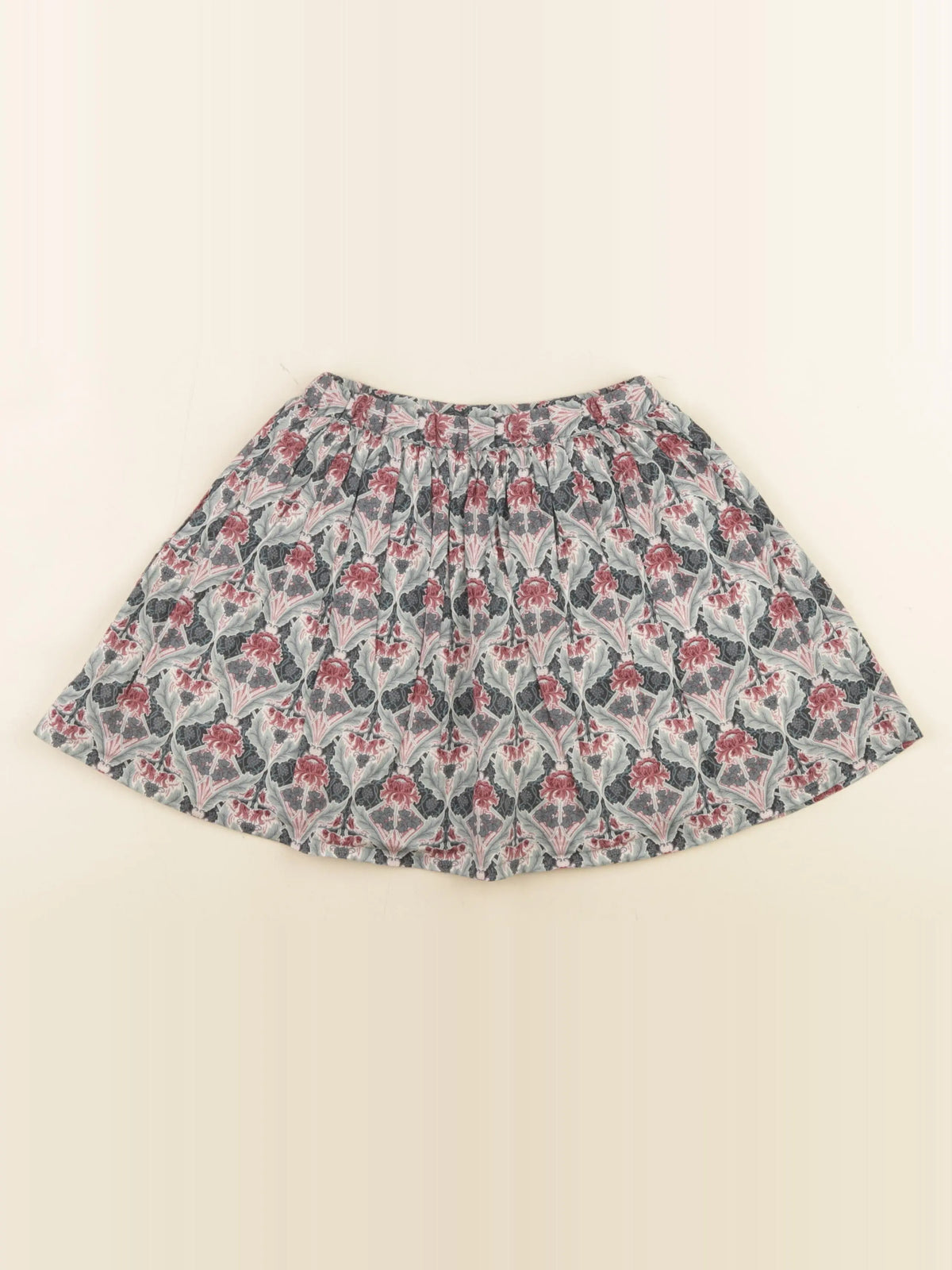 Bonpoint - jupe vert, violet - 4 ans