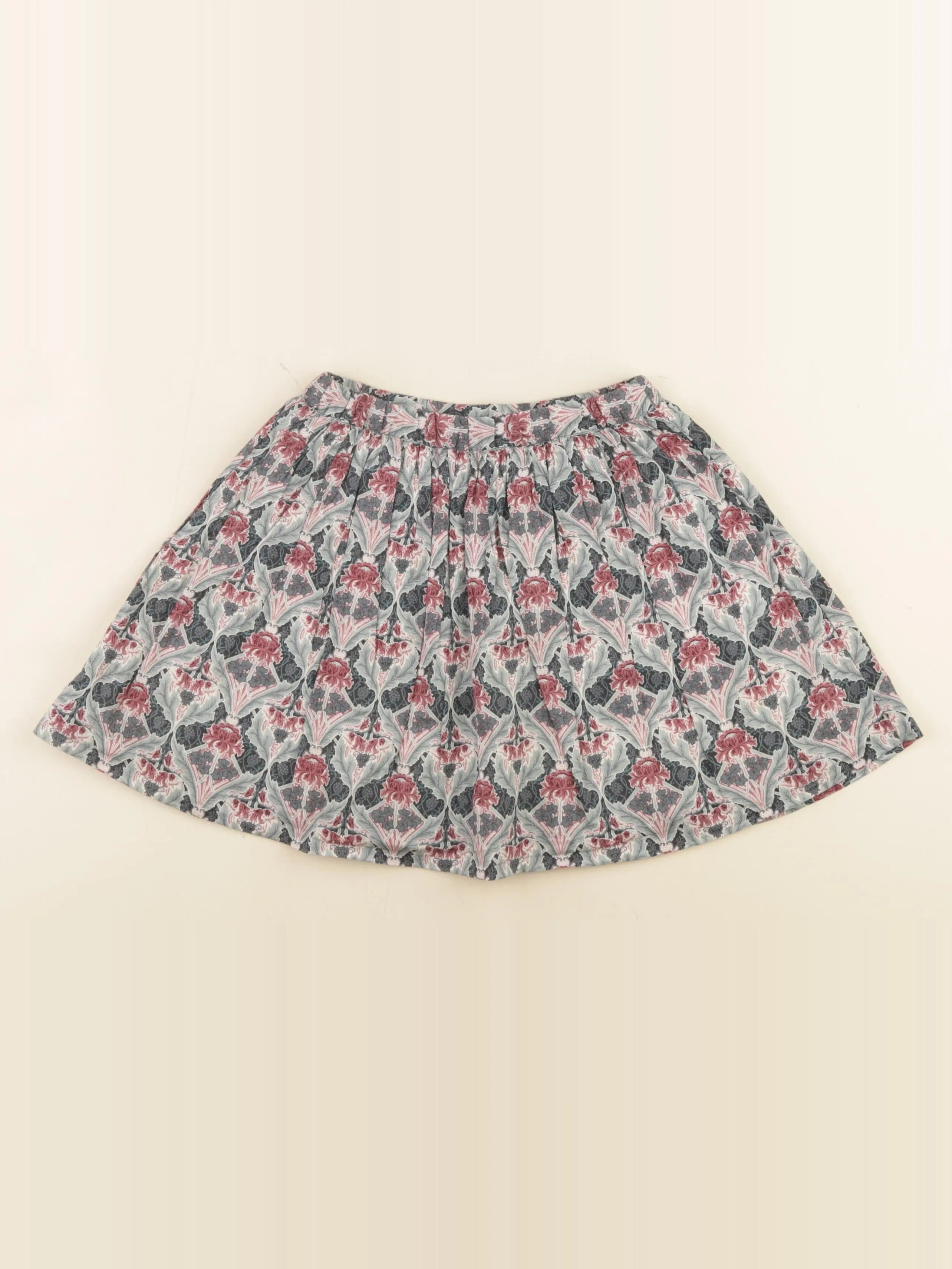 Bonpoint - jupe vert, violet - 4 ans