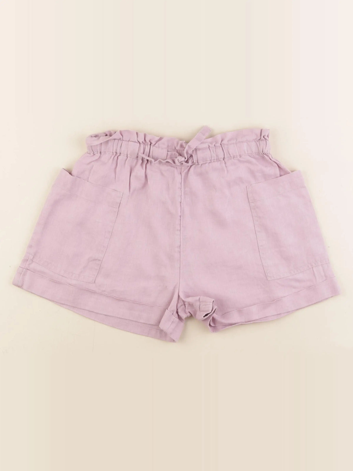 Monoprix - short violet - 8 ans