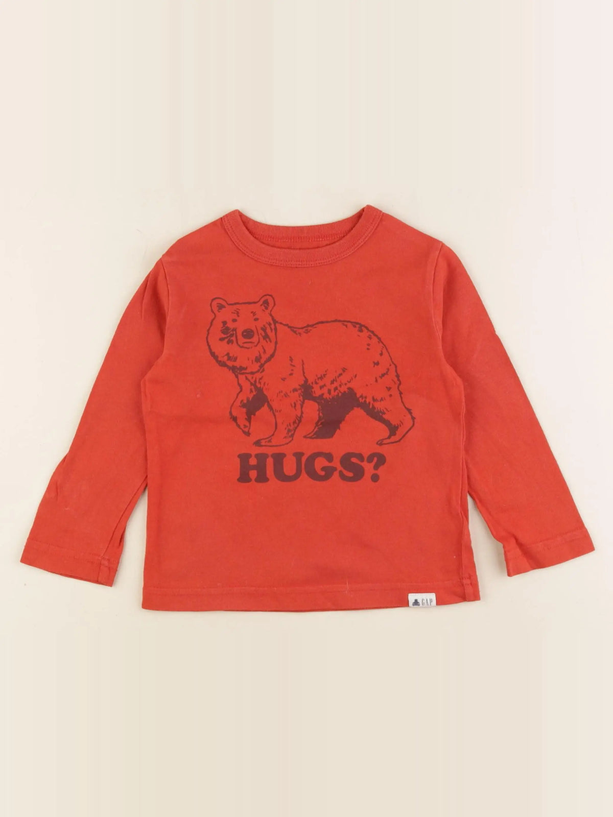 GAP - tee-shirt rouge - 18/24 mois