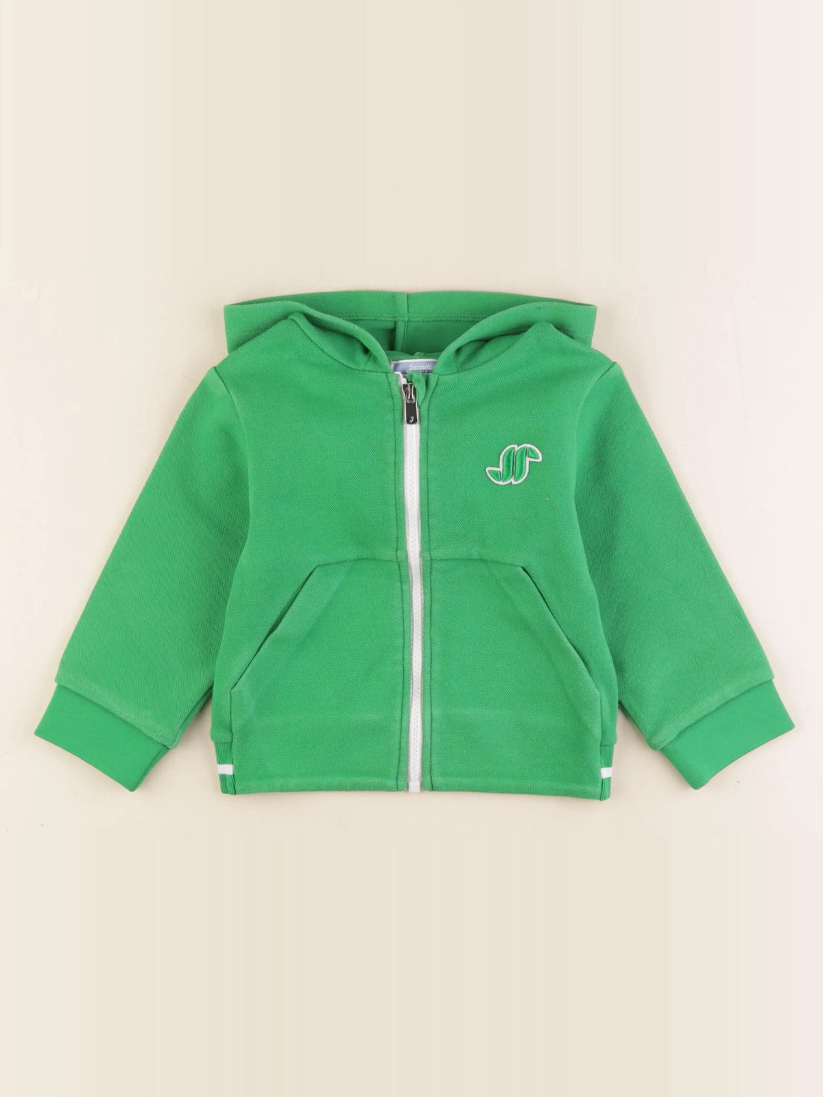 Jacadi - sweat vert - 24 mois