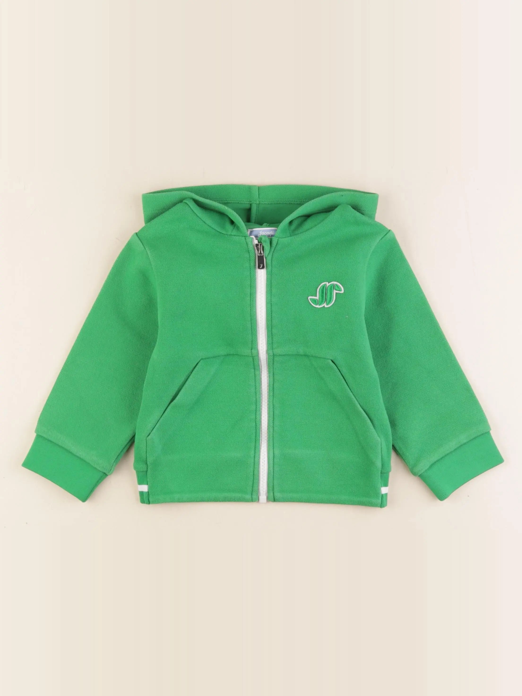 Jacadi - sweat vert - 24 mois
