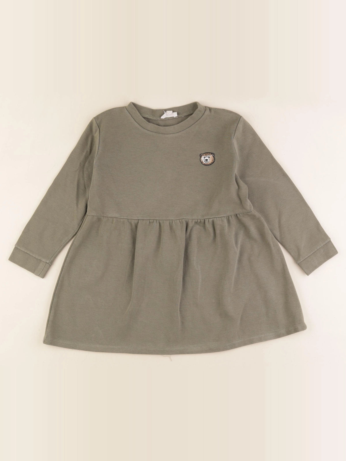Lours - robe vert - 6 ans