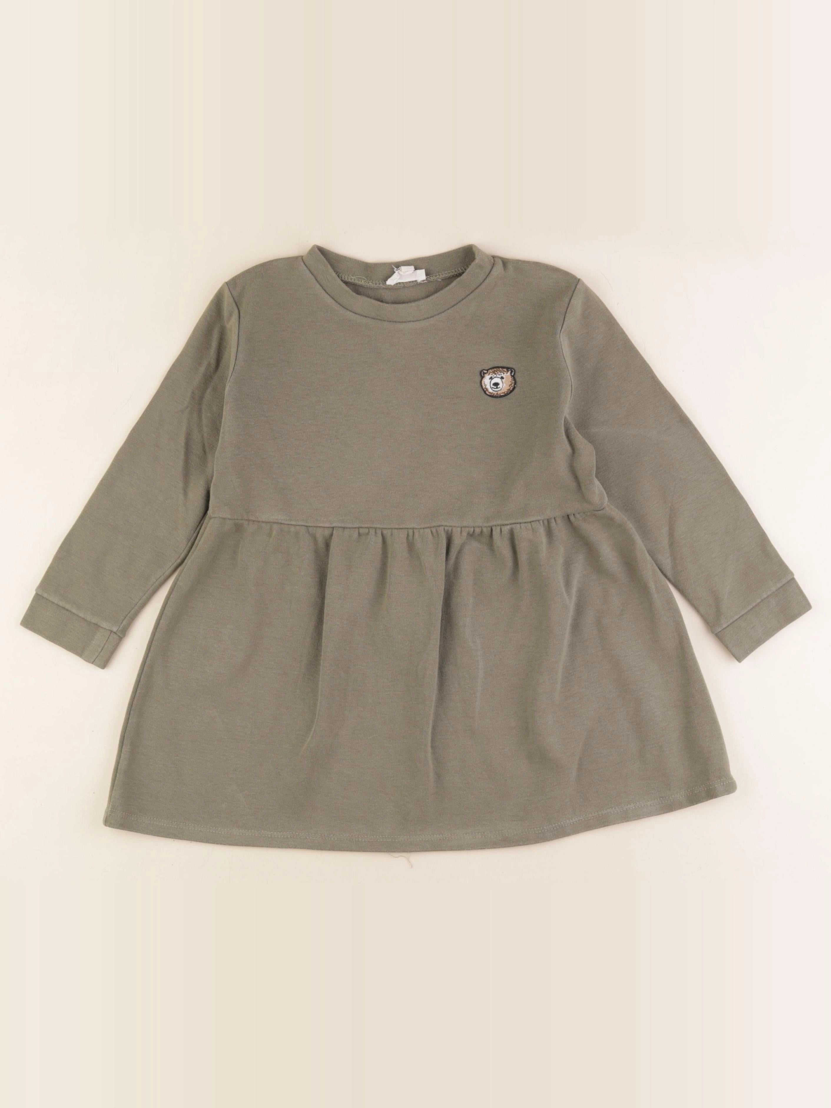 Lours - robe vert - 6 ans