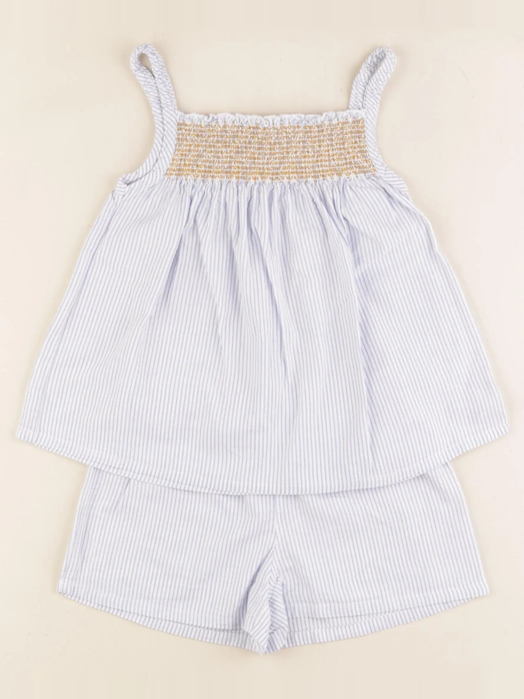 Cyrillus - ensemble bleu - 4 ans