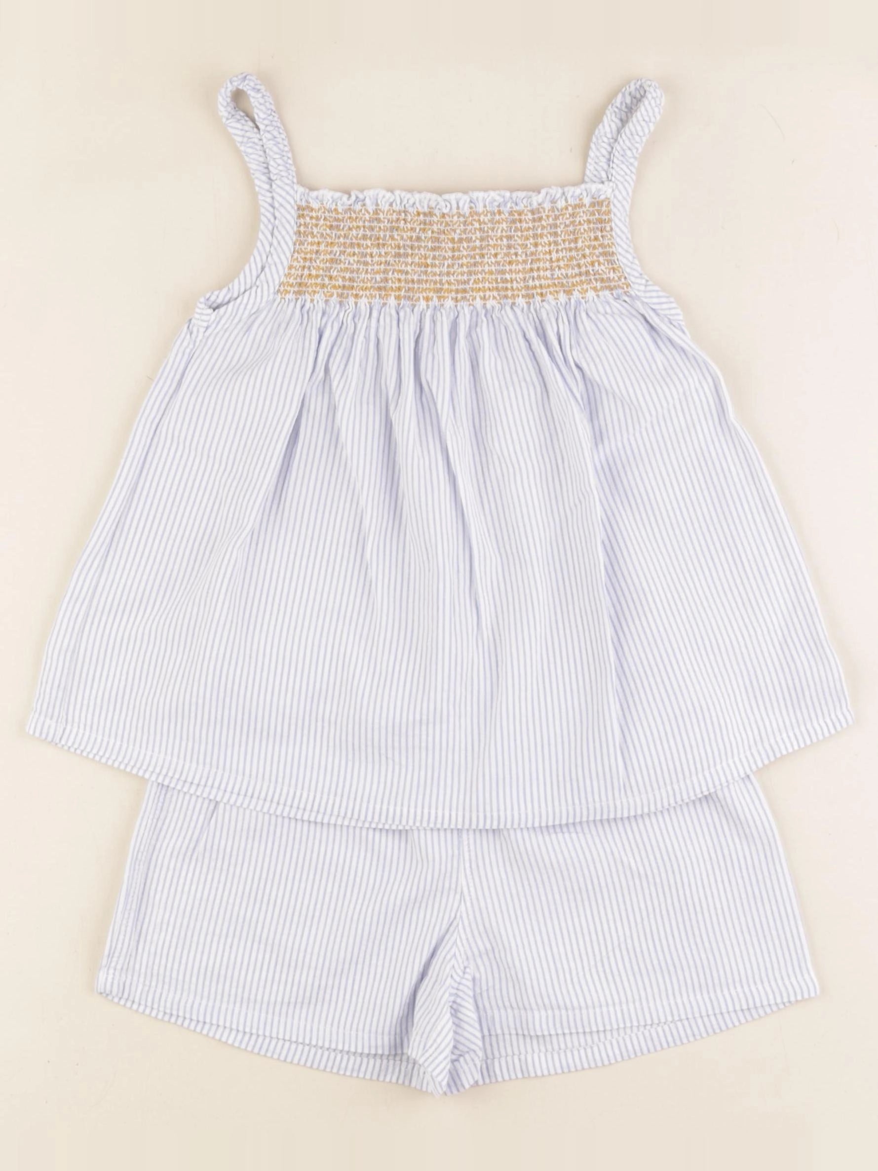 Cyrillus - ensemble bleu - 4 ans