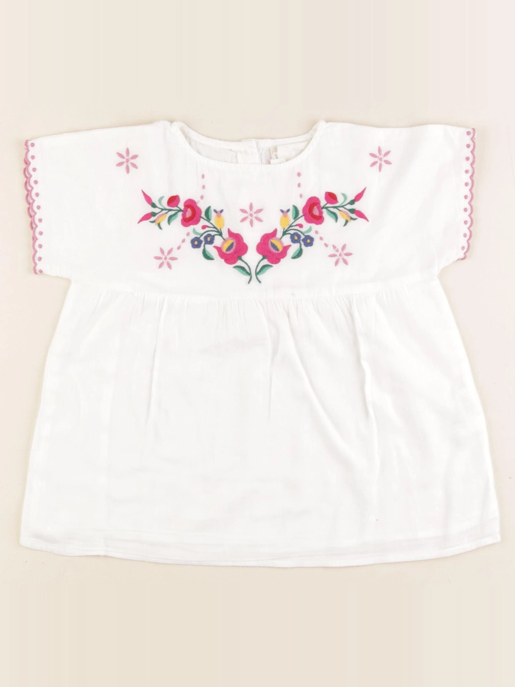 Louis Louise - tee-shirt blanc - 4 ans