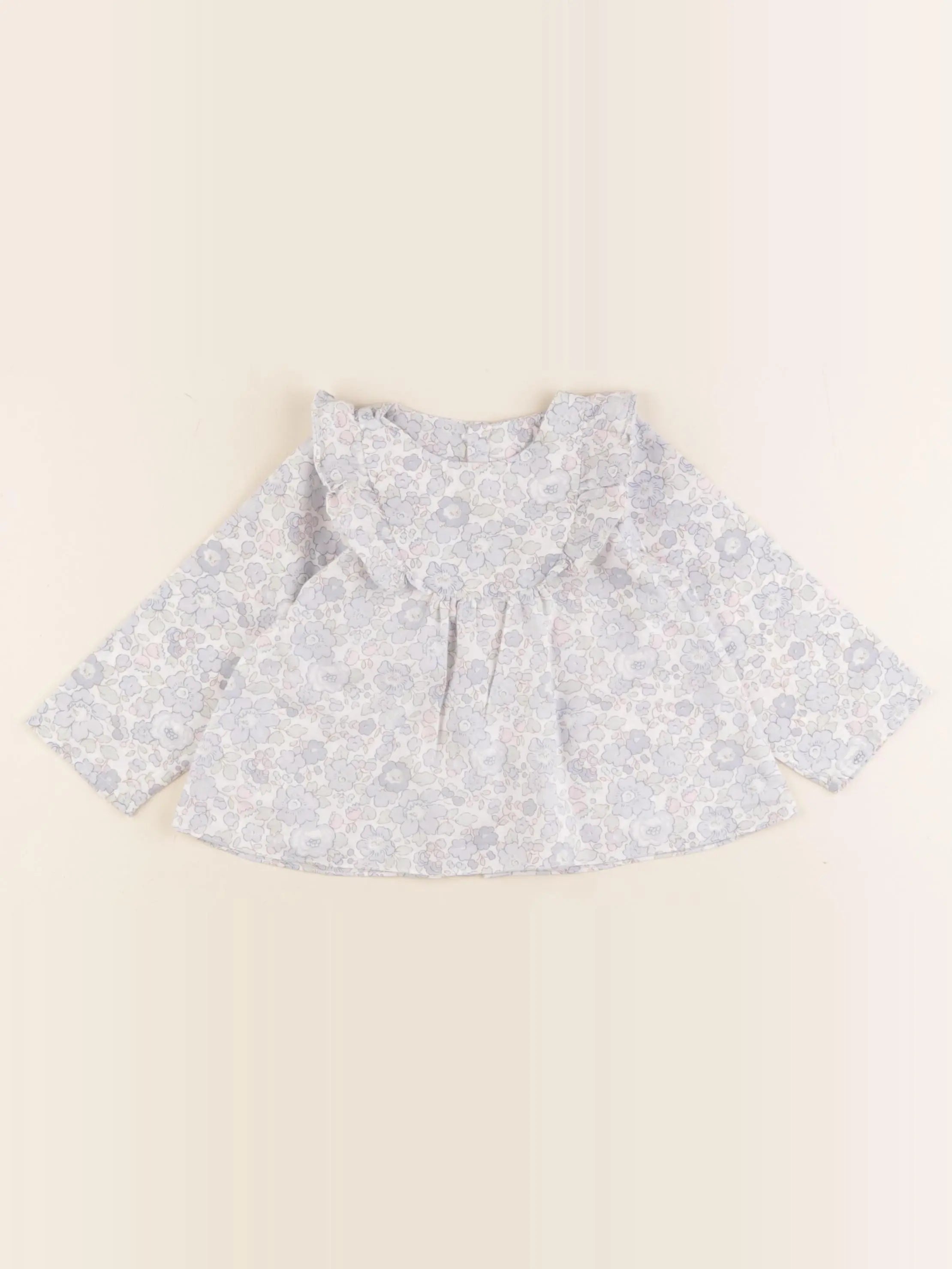 Jacadi - blouse liberty multicolore - 12 mois