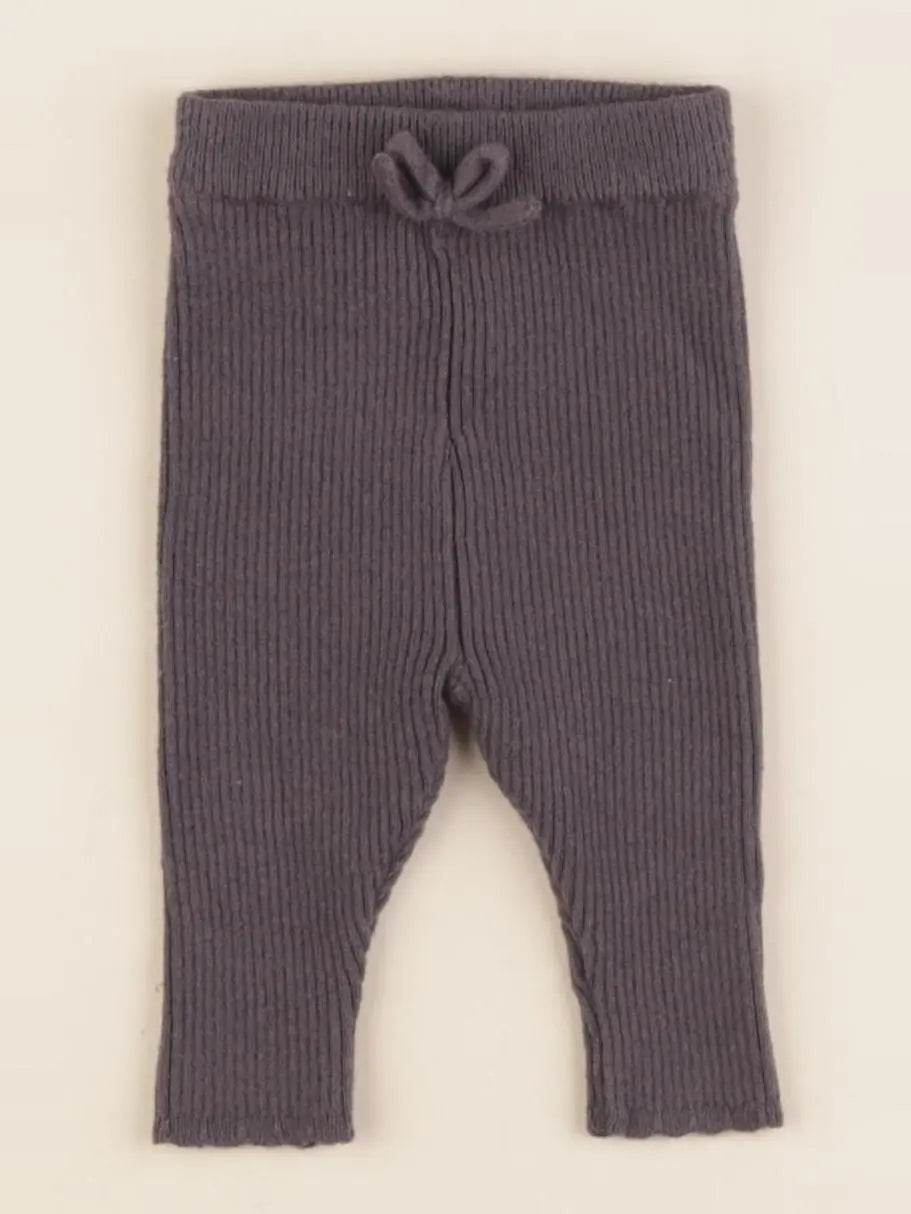 Vertbaudet - legging gris - 1 mois