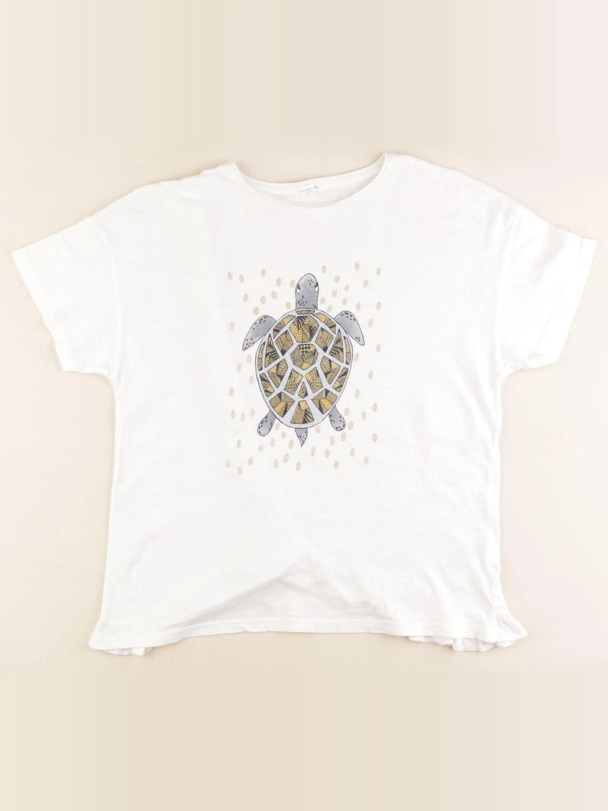 Vertbaudet - tee-shirt blanc - 14 ans