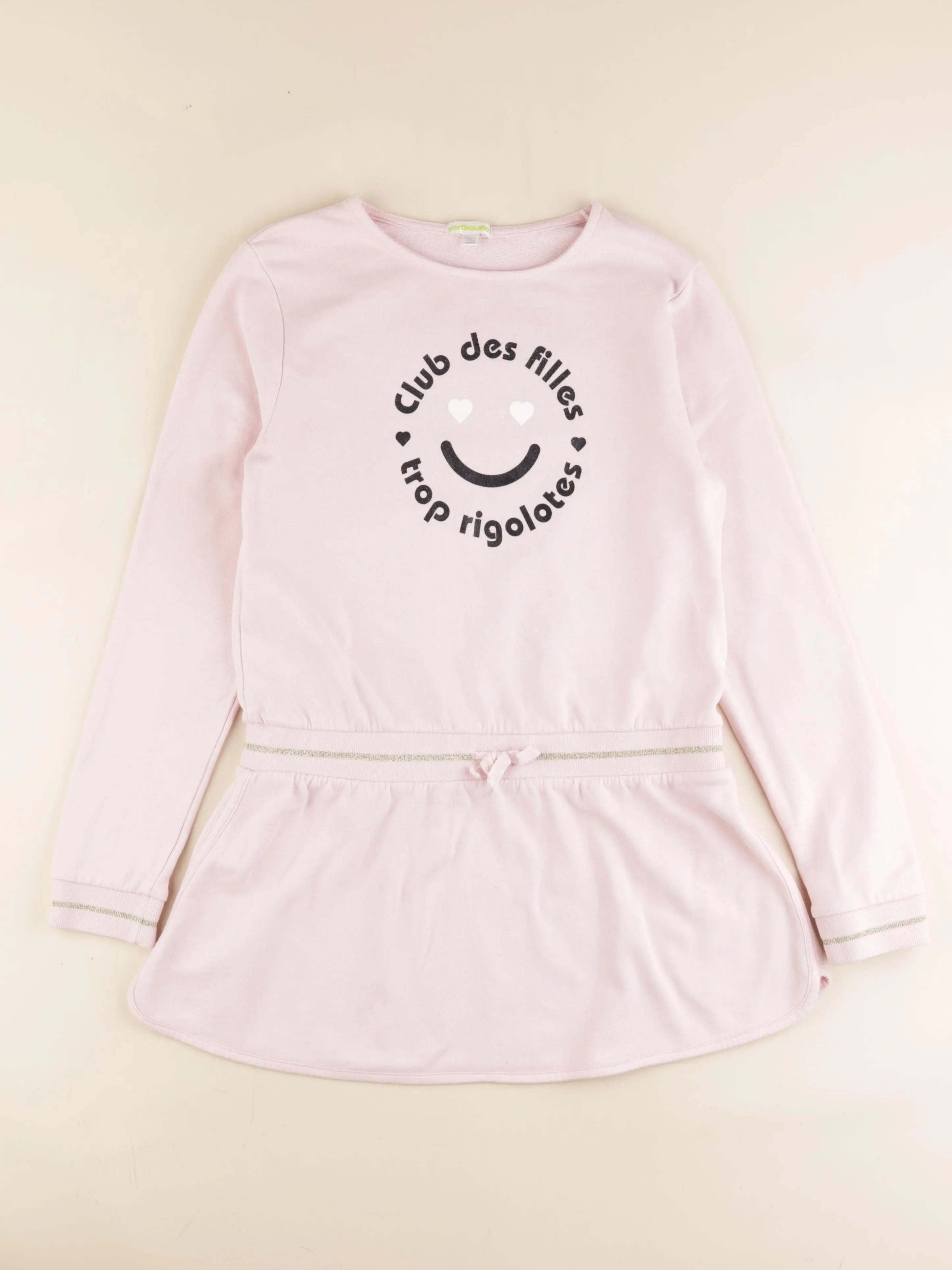 Vertbaudet - robe rose - 12 ans