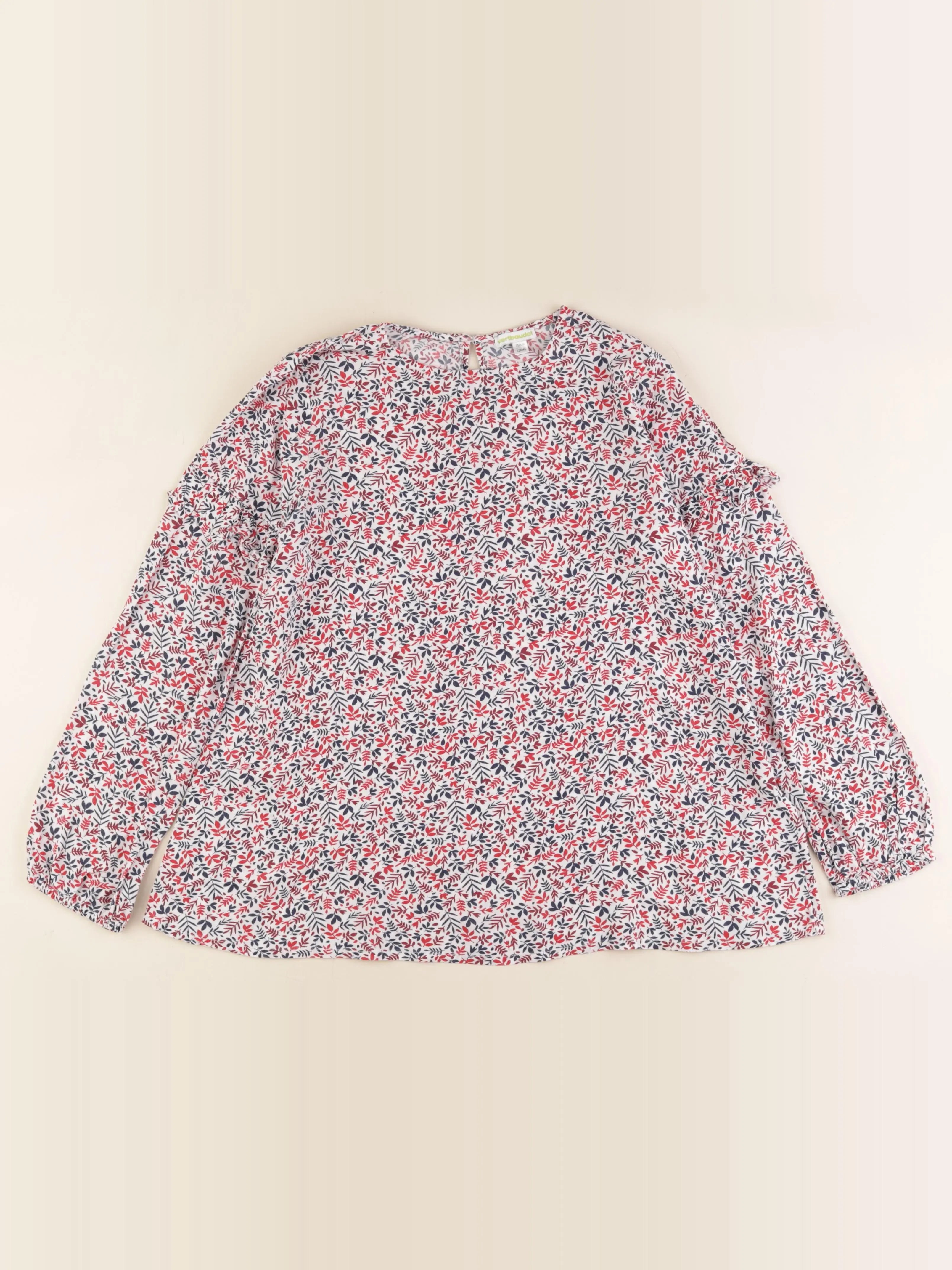Vertbaudet - blouse multicolore - 12 ans