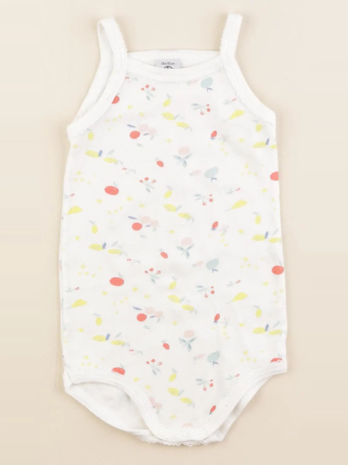 Petit Bateau - body blanc - 18 mois
