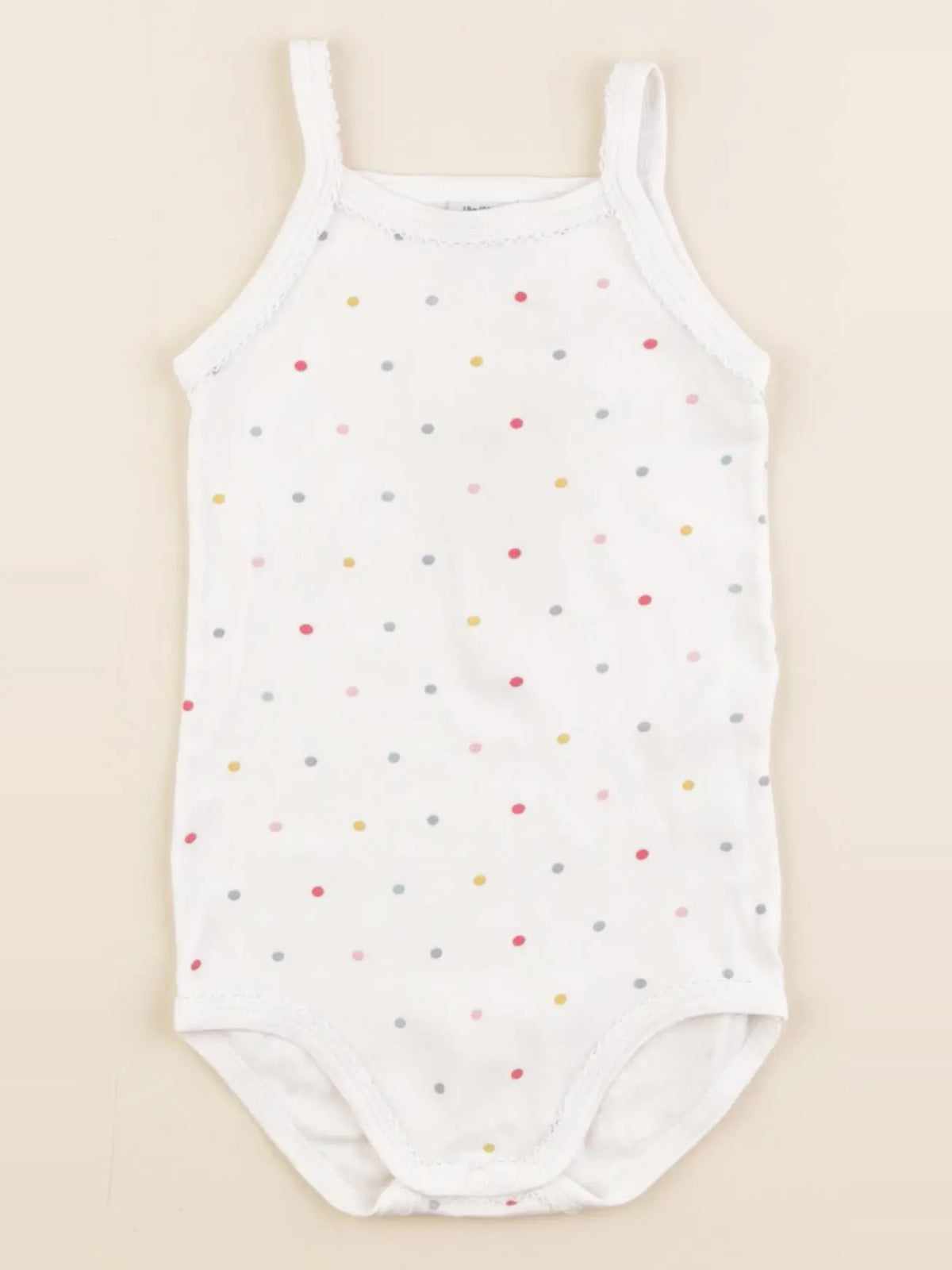 Petit Bateau - body blanc - 18 mois