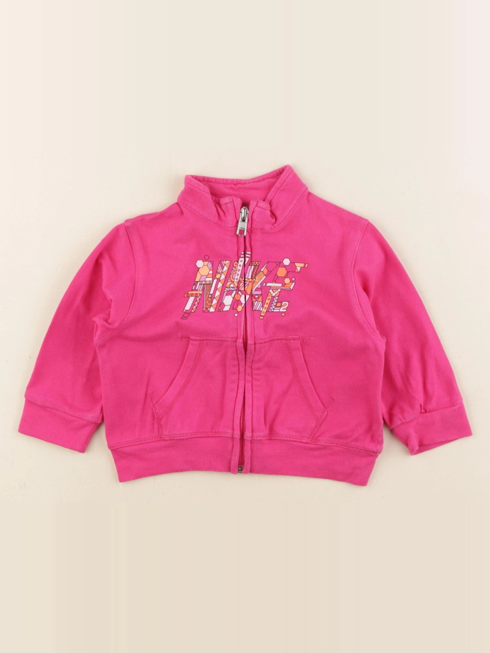 Nike - sweat rose - 6/9 mois