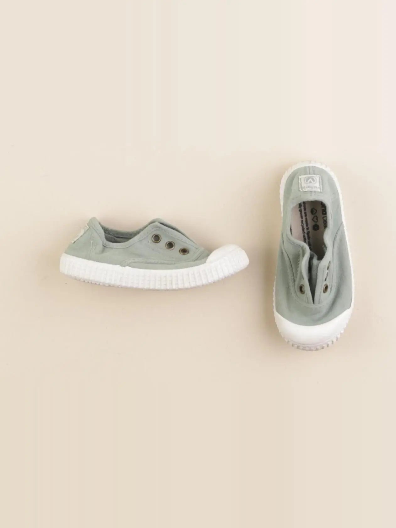 Victoria - tennis élastiqué vert - pointure 24