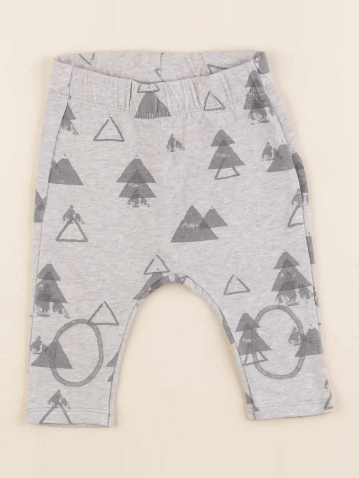 Zara - sarouel gris - 3/6 mois