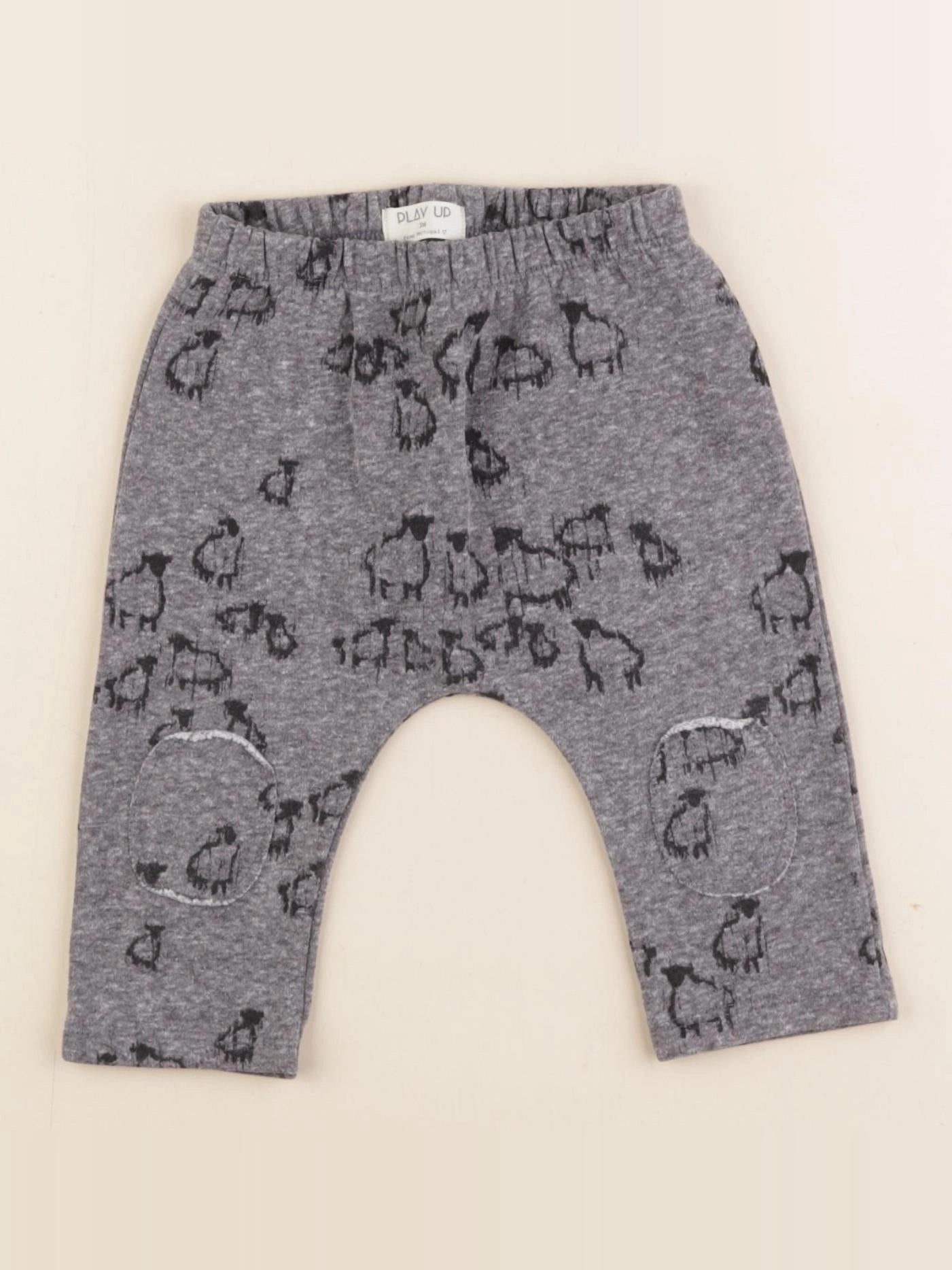 Play Up - sarouel gris - 3 mois