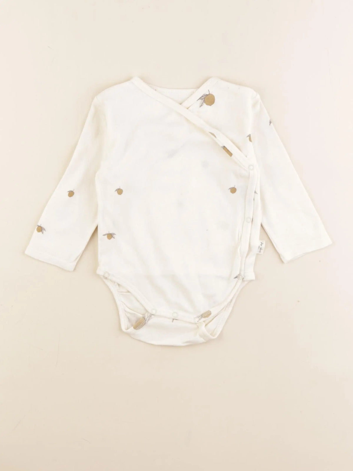 Konges slojd - body blanc - 6 mois