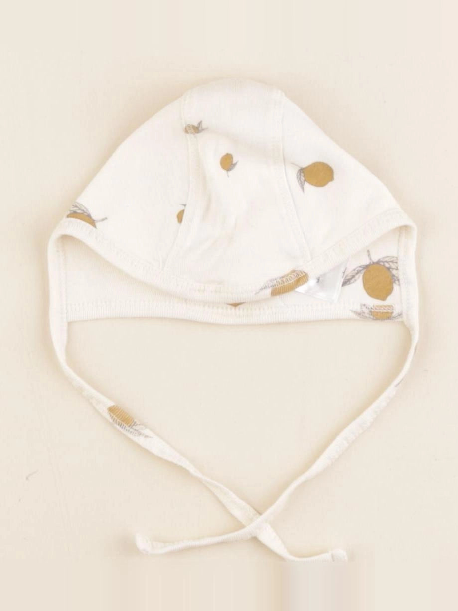 Konges slojd - bonnet blanc - 1 mois