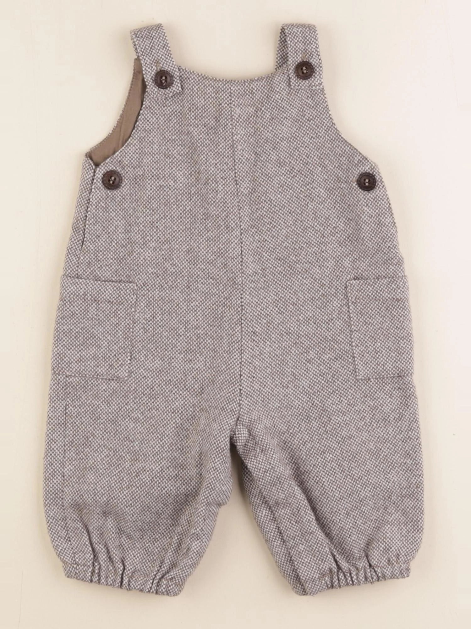 Boutchou - salopette marron - 3 mois