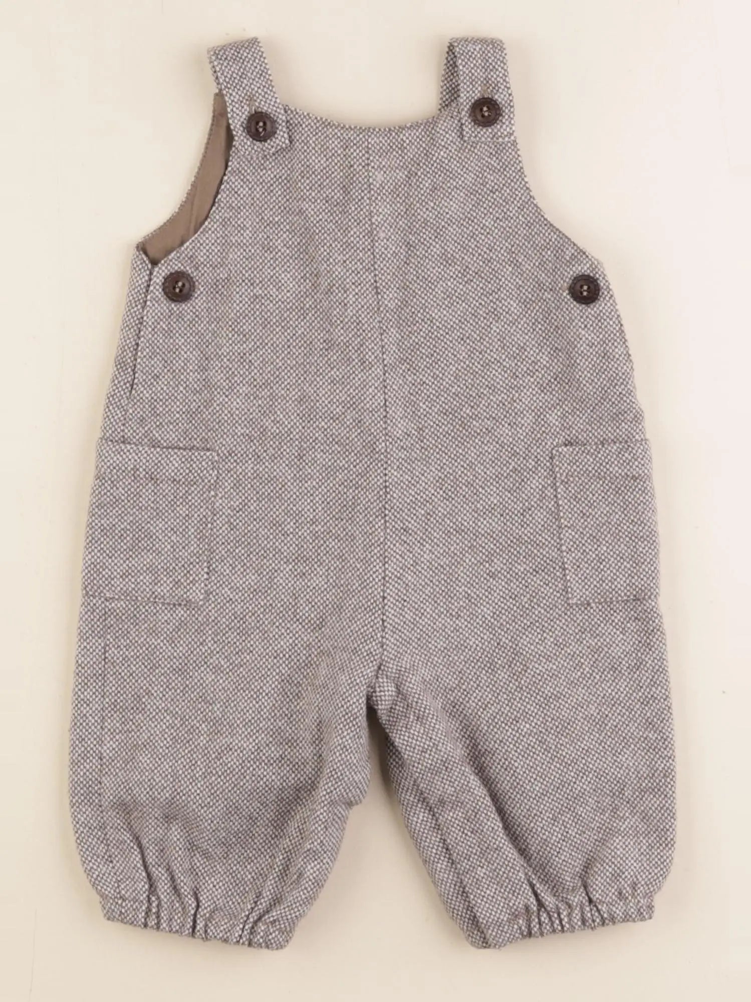 Boutchou - salopette marron - 3 mois