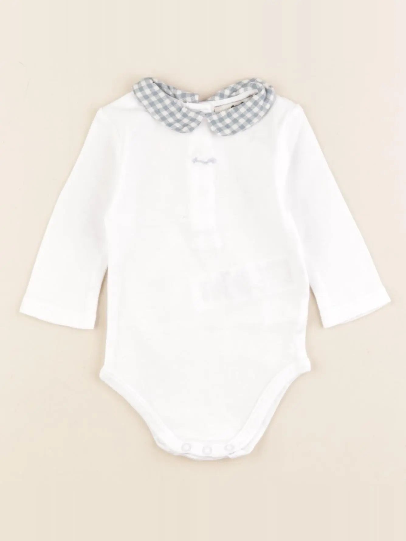 Cyrillus - body à col blanc - 3 mois
