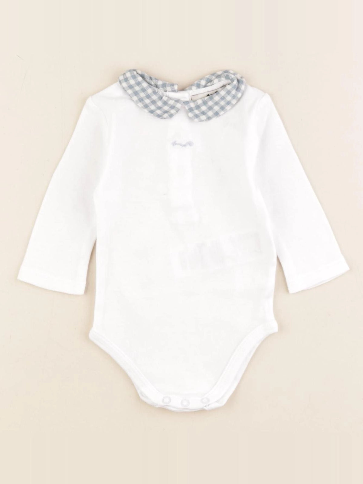 Cyrillus - body à col blanc - 3 mois