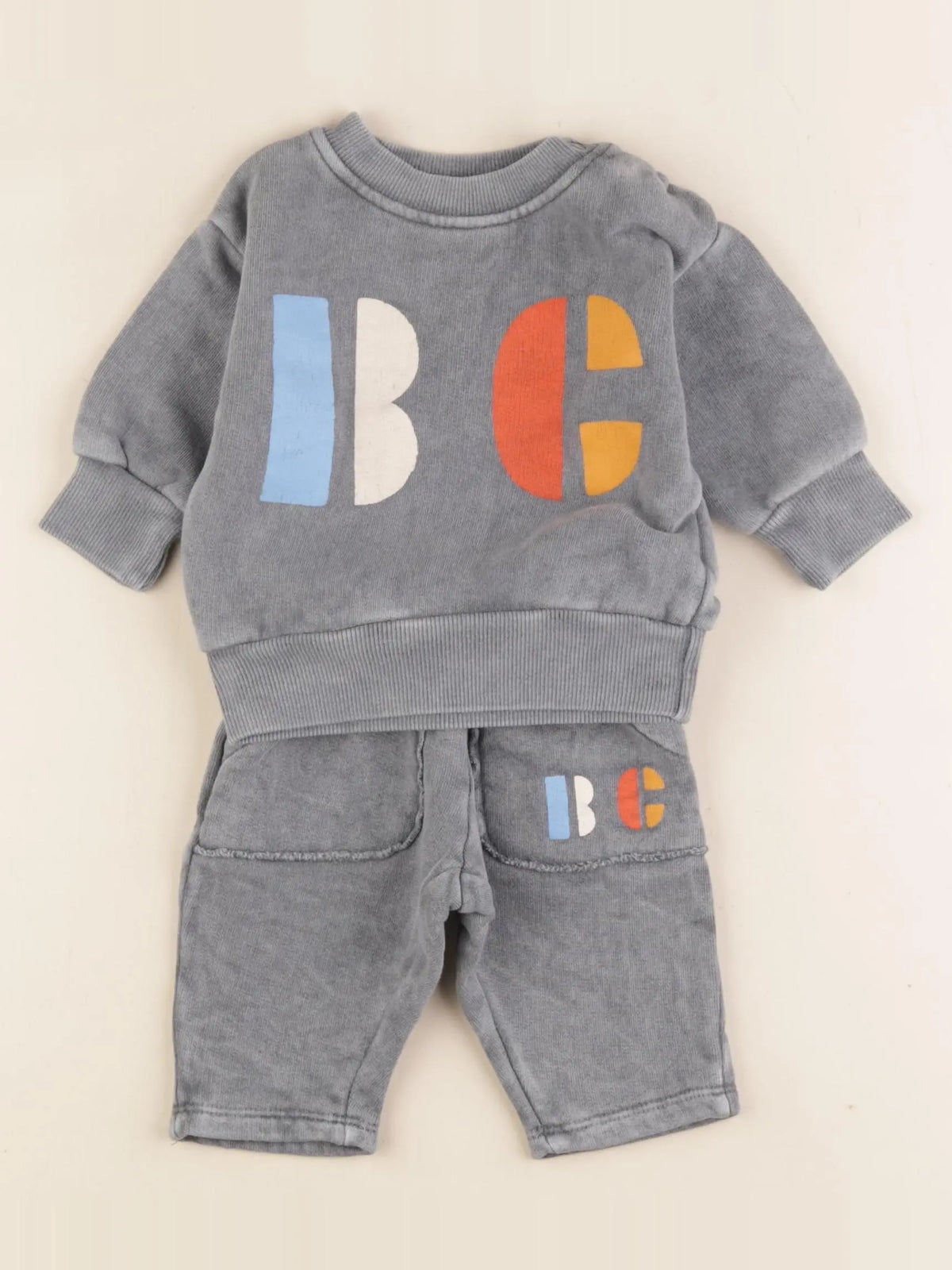 Bobo Choses - ensemble gris - 3 mois