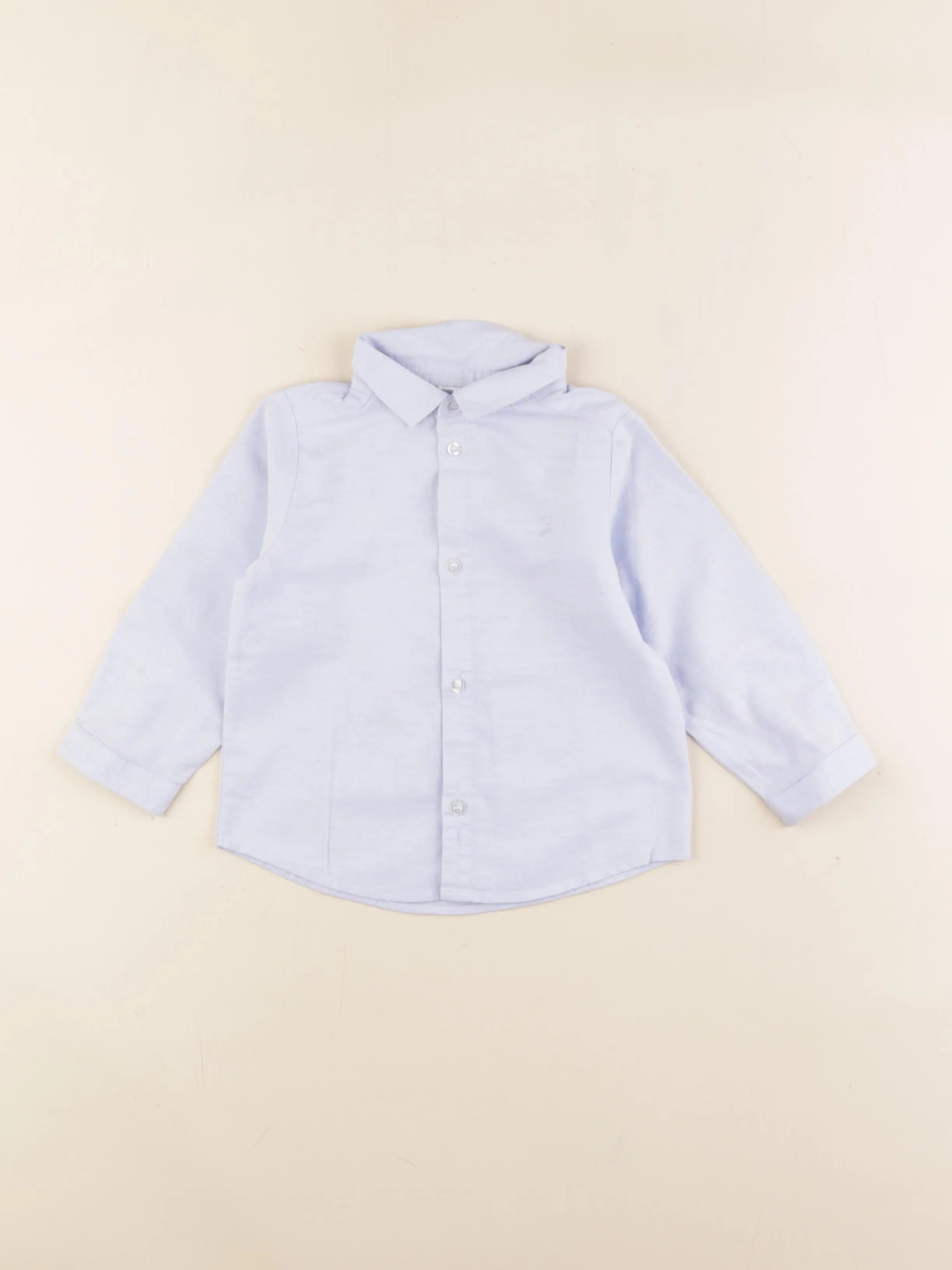 Jacadi - chemise bleu - 18 mois