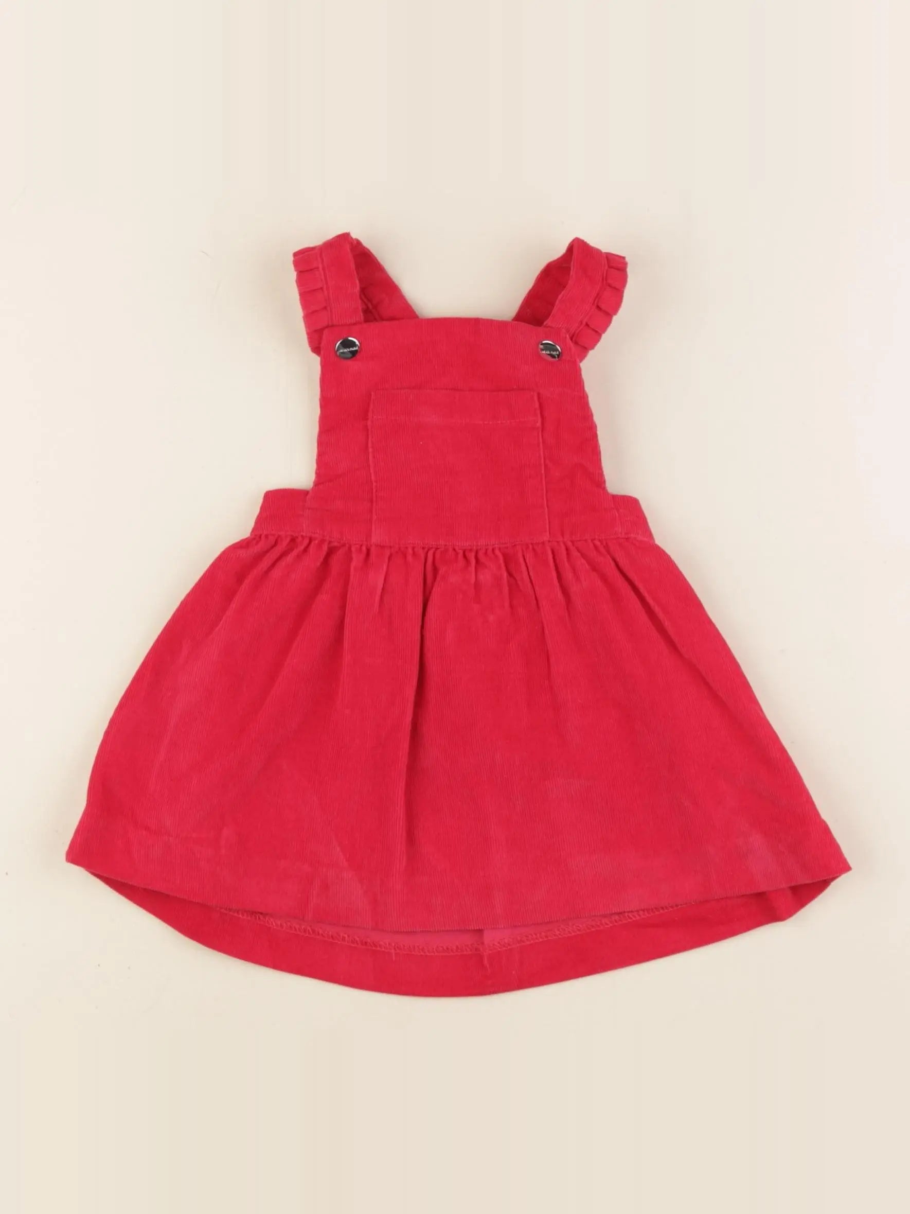Jacadi - robe rouge - 12 mois