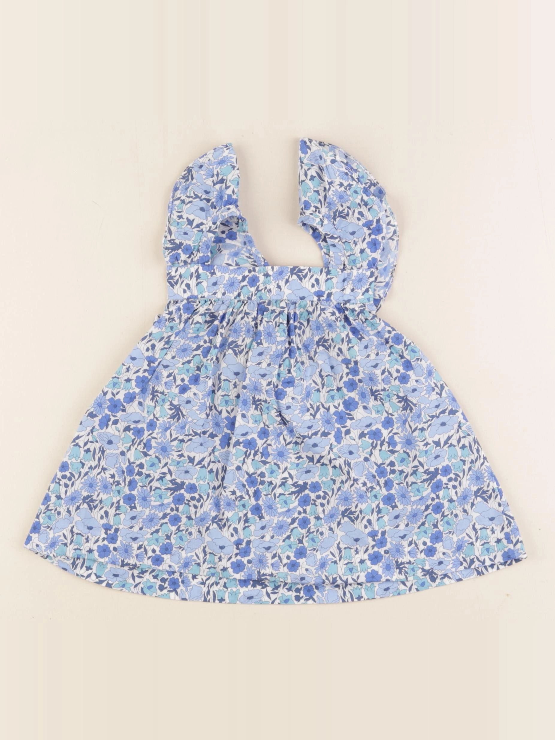 Jacadi - blouse liberty bleu - 36 mois