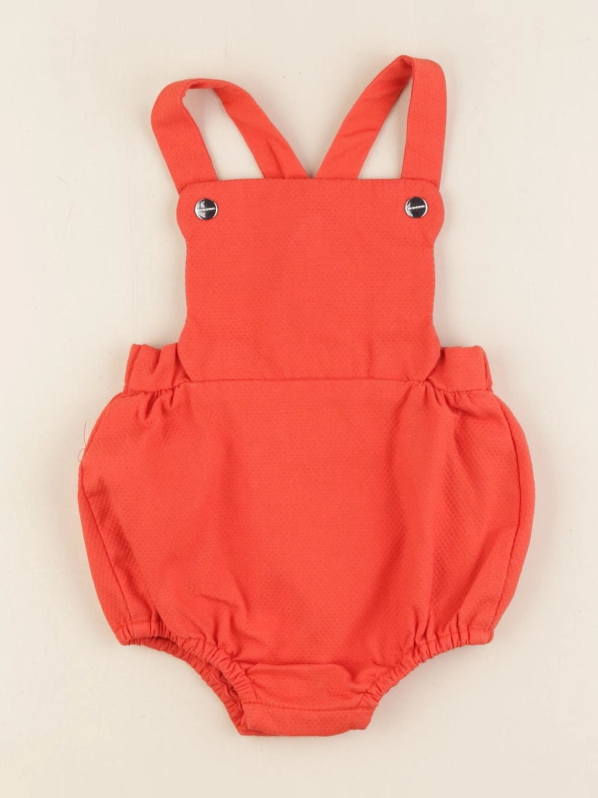 Jacadi - combinaison orange - 6 mois