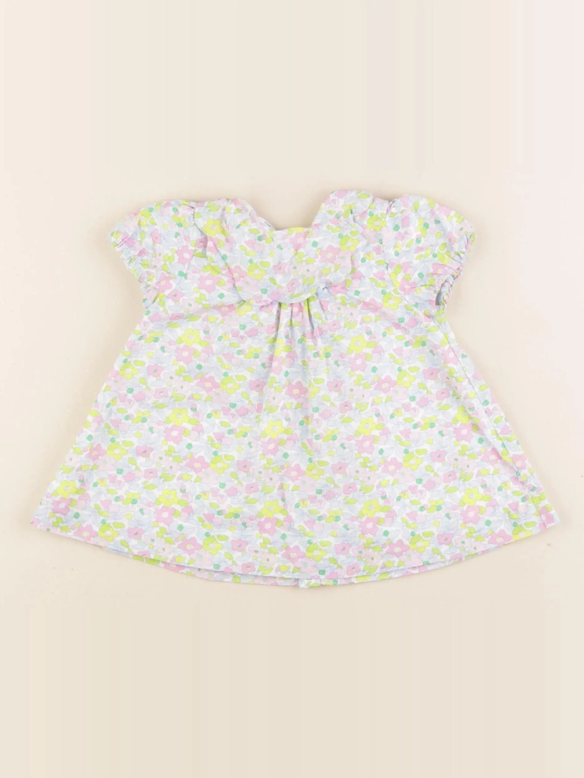 Jacadi - blouse liberty multicolore - 3 mois