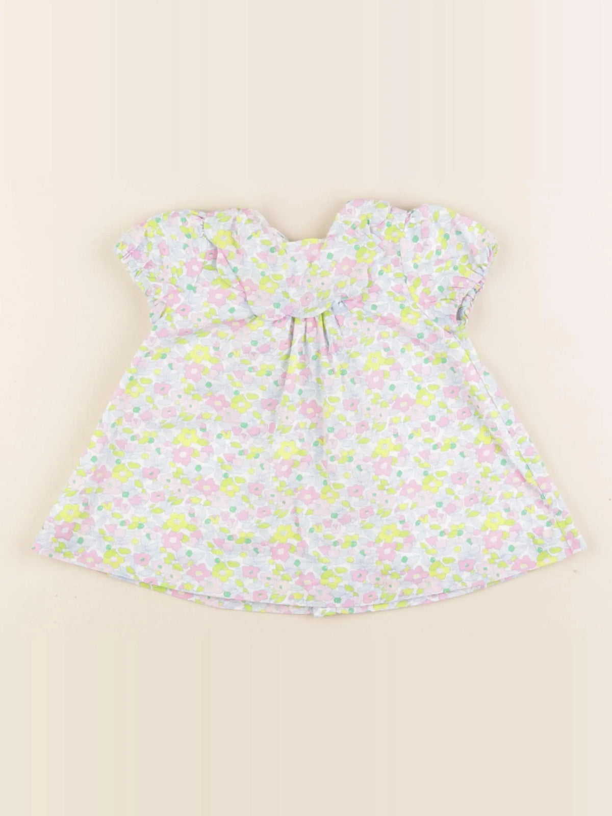 Jacadi - blouse liberty multicolore - 3 mois