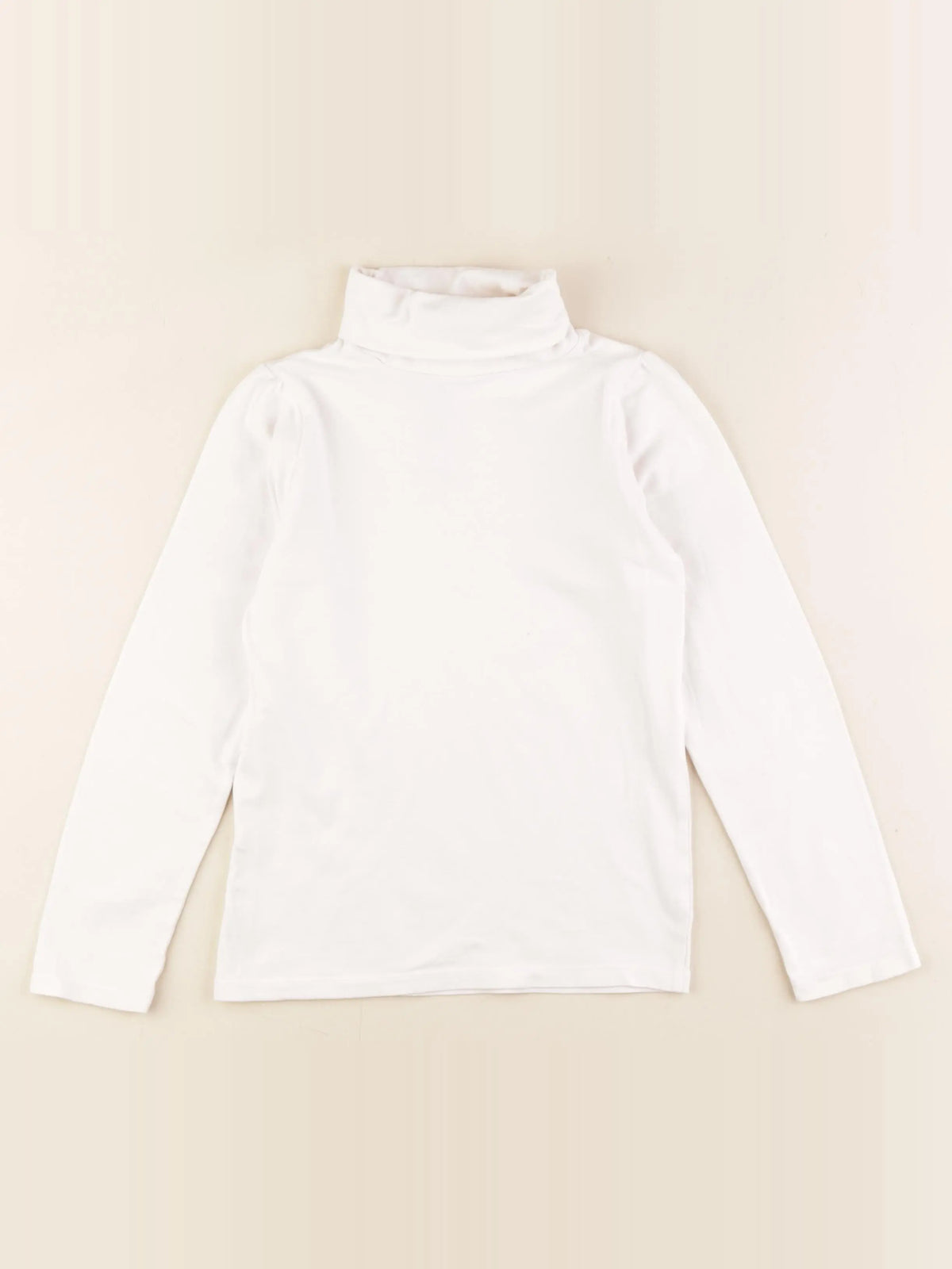 Jacadi - sous-pull blanc - 8 ans