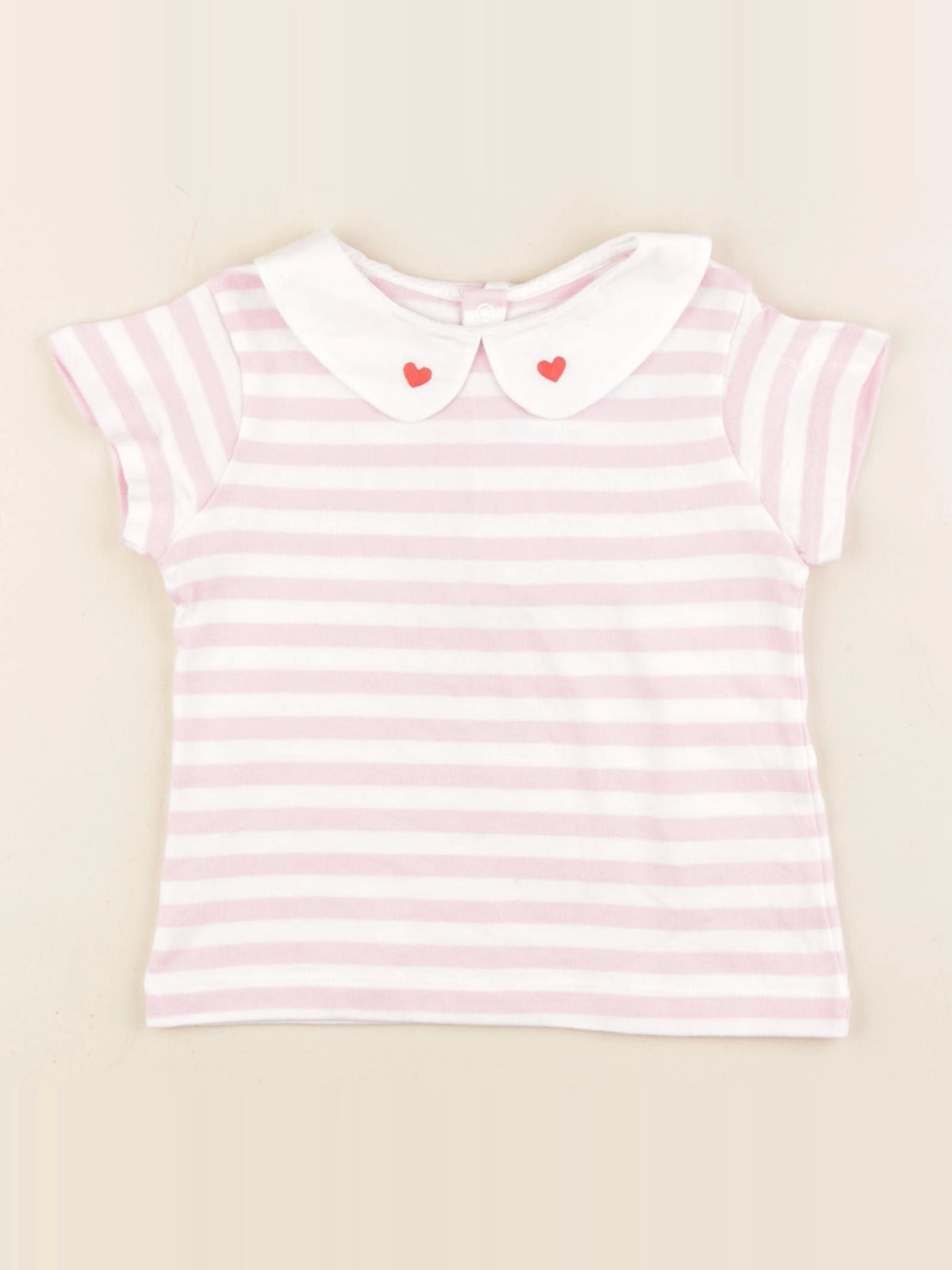 Jacadi - tee-shirt rose - 36 mois
