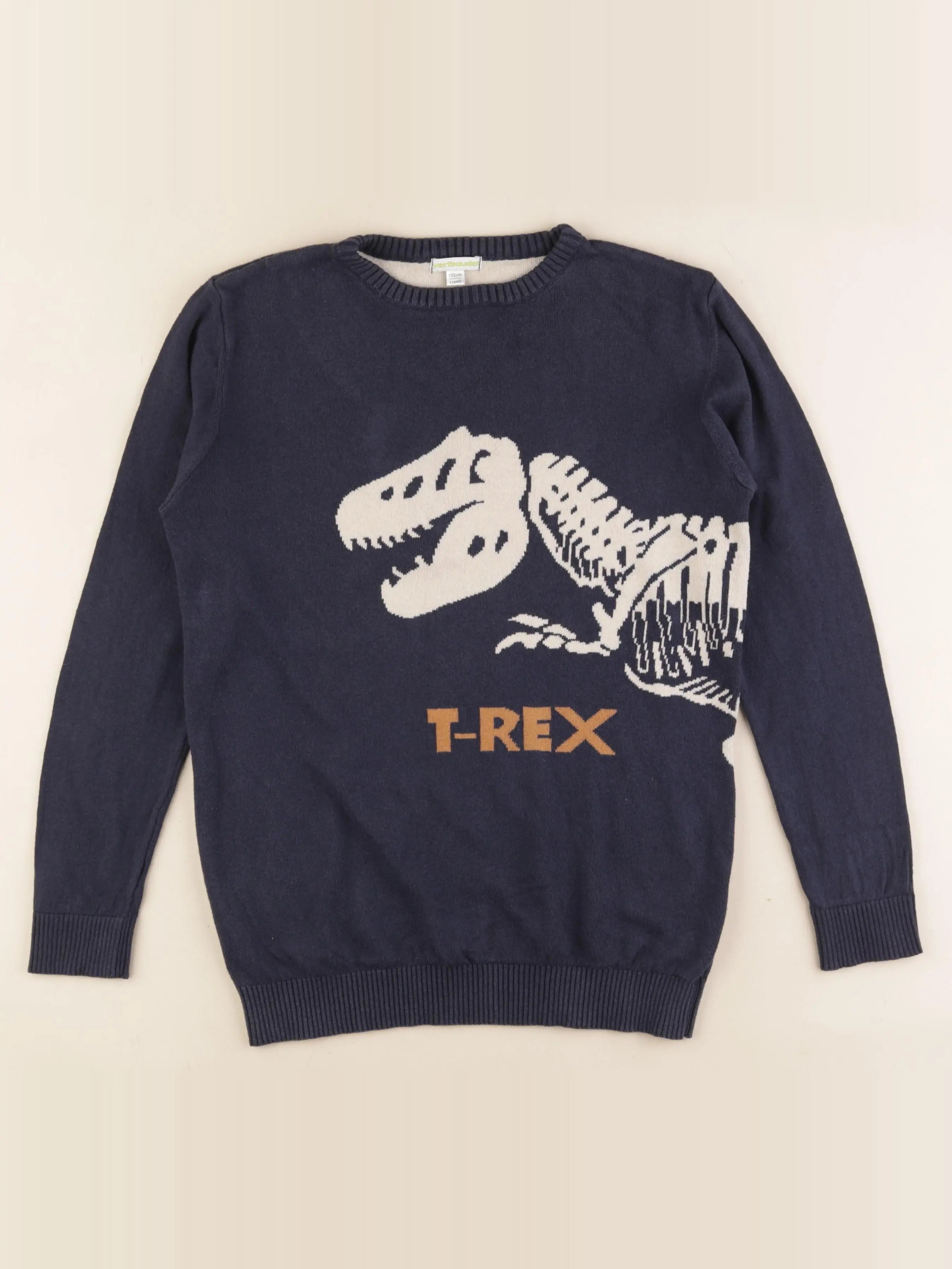 Vertbaudet - pull bleu - 12 ans