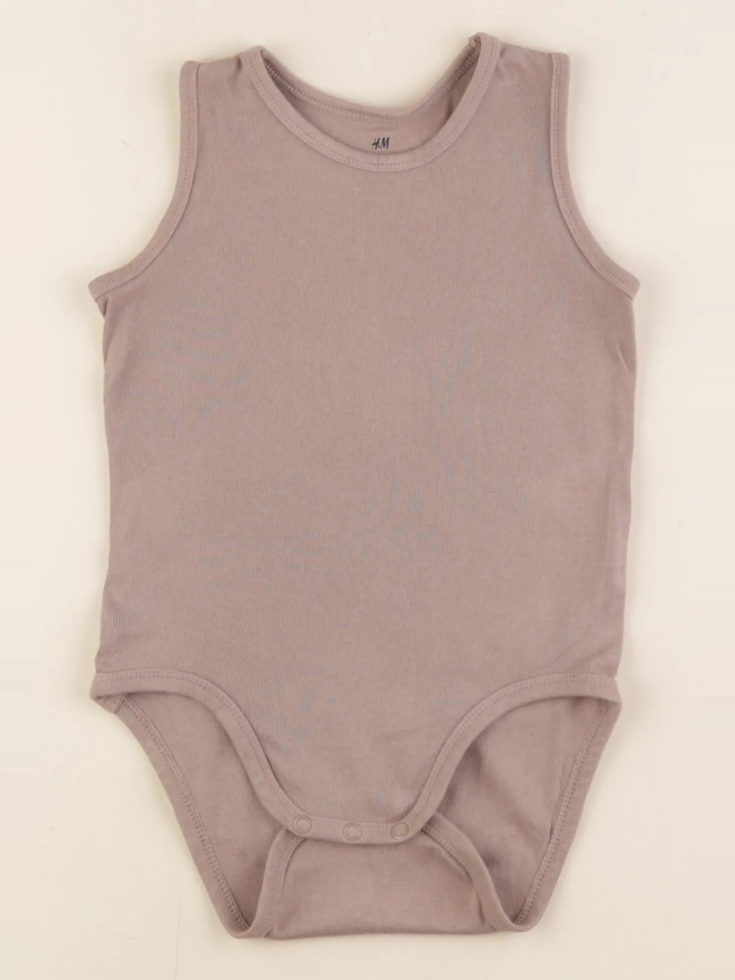 H&M - body beige - 18/24 mois