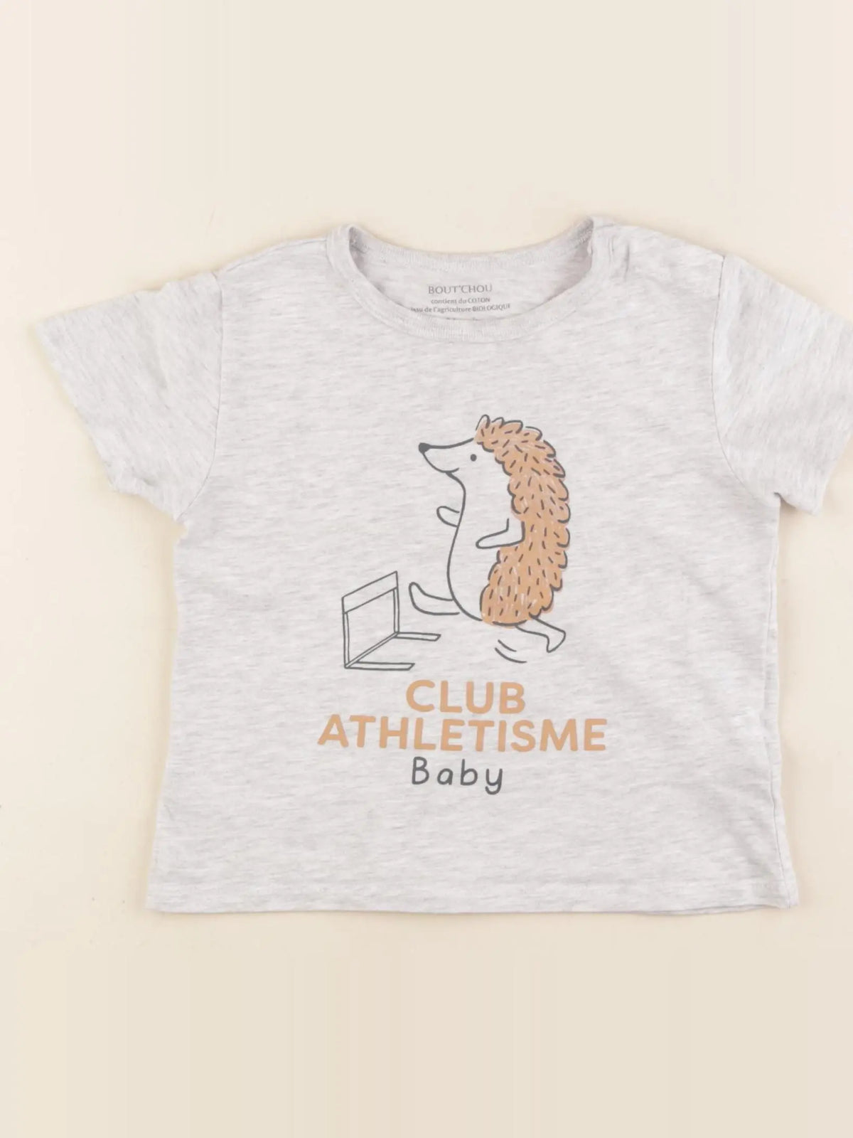 Boutchou - tee-shirt gris - 24 mois