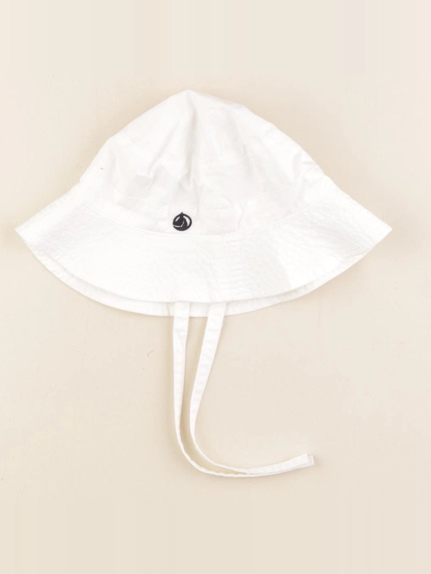 Petit Bateau - chapeau blanc - 24/36 mois