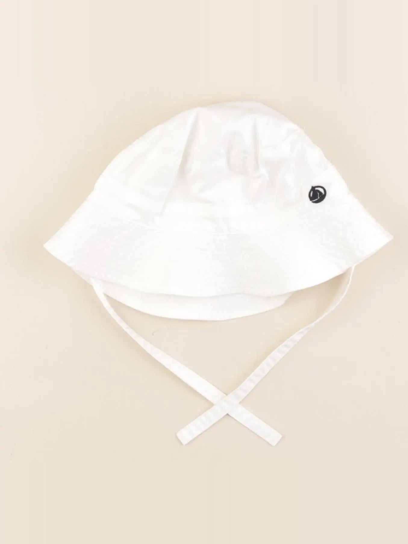Petit Bateau - chapeau blanc - 24/36 mois