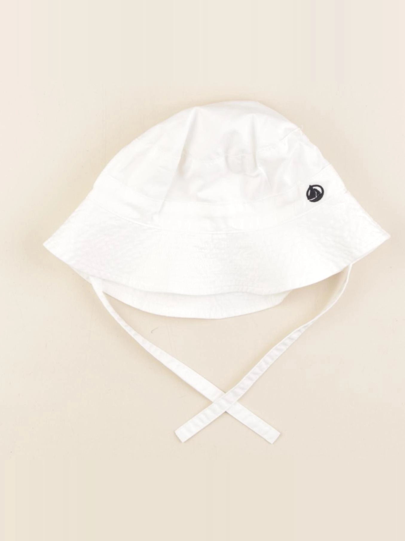 Petit Bateau - chapeau blanc - 24/36 mois