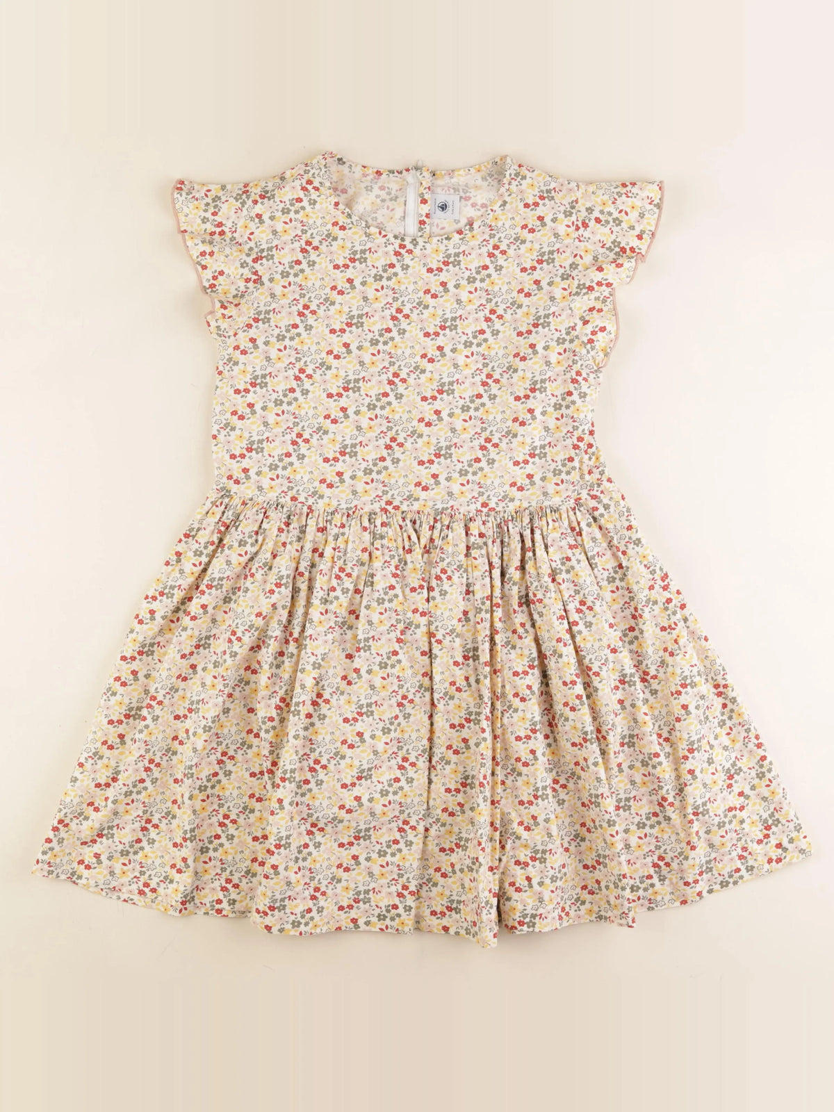 Petit Bateau - robe multicolore - 10 ans