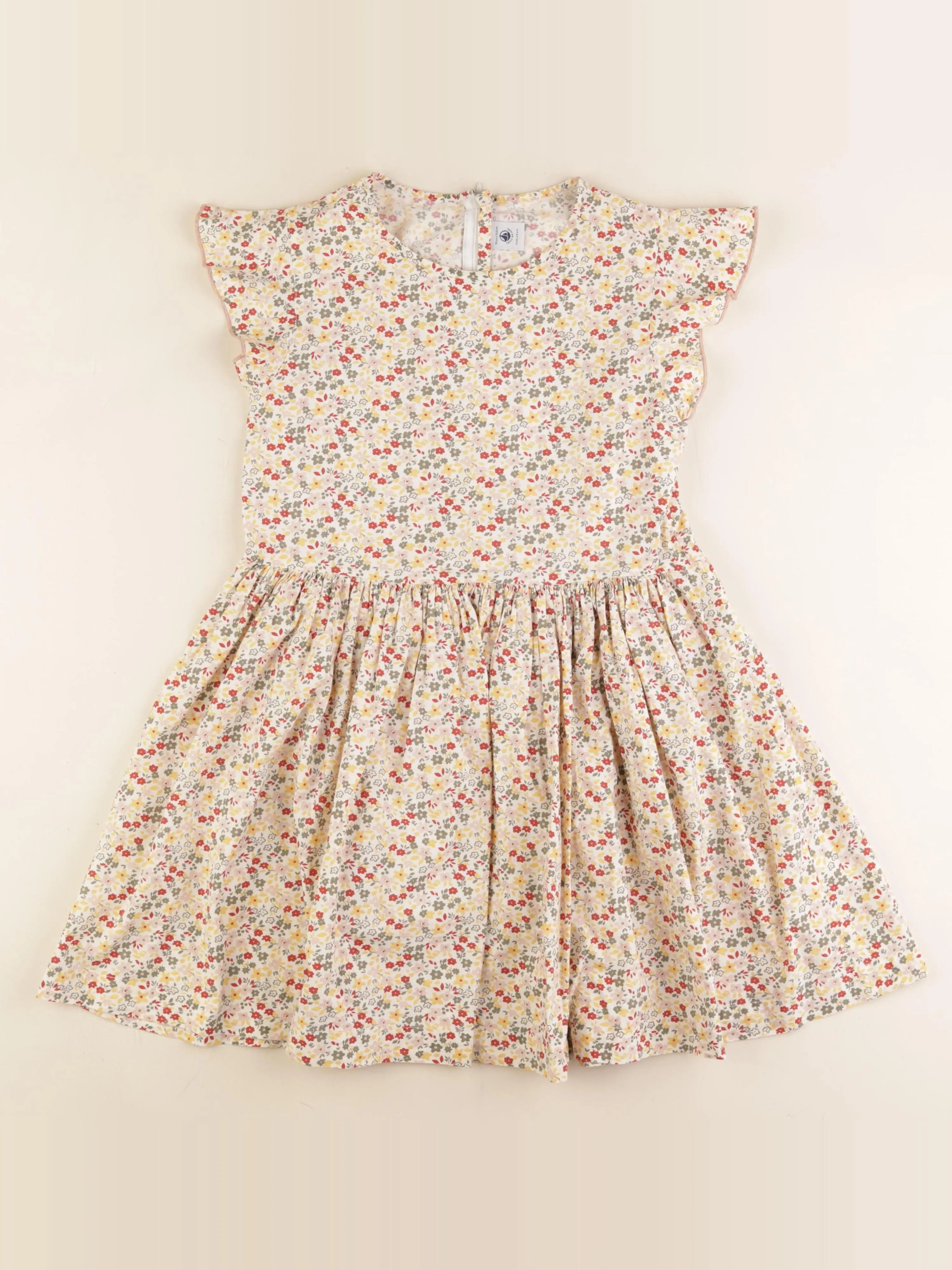 Petit Bateau - robe multicolore - 10 ans