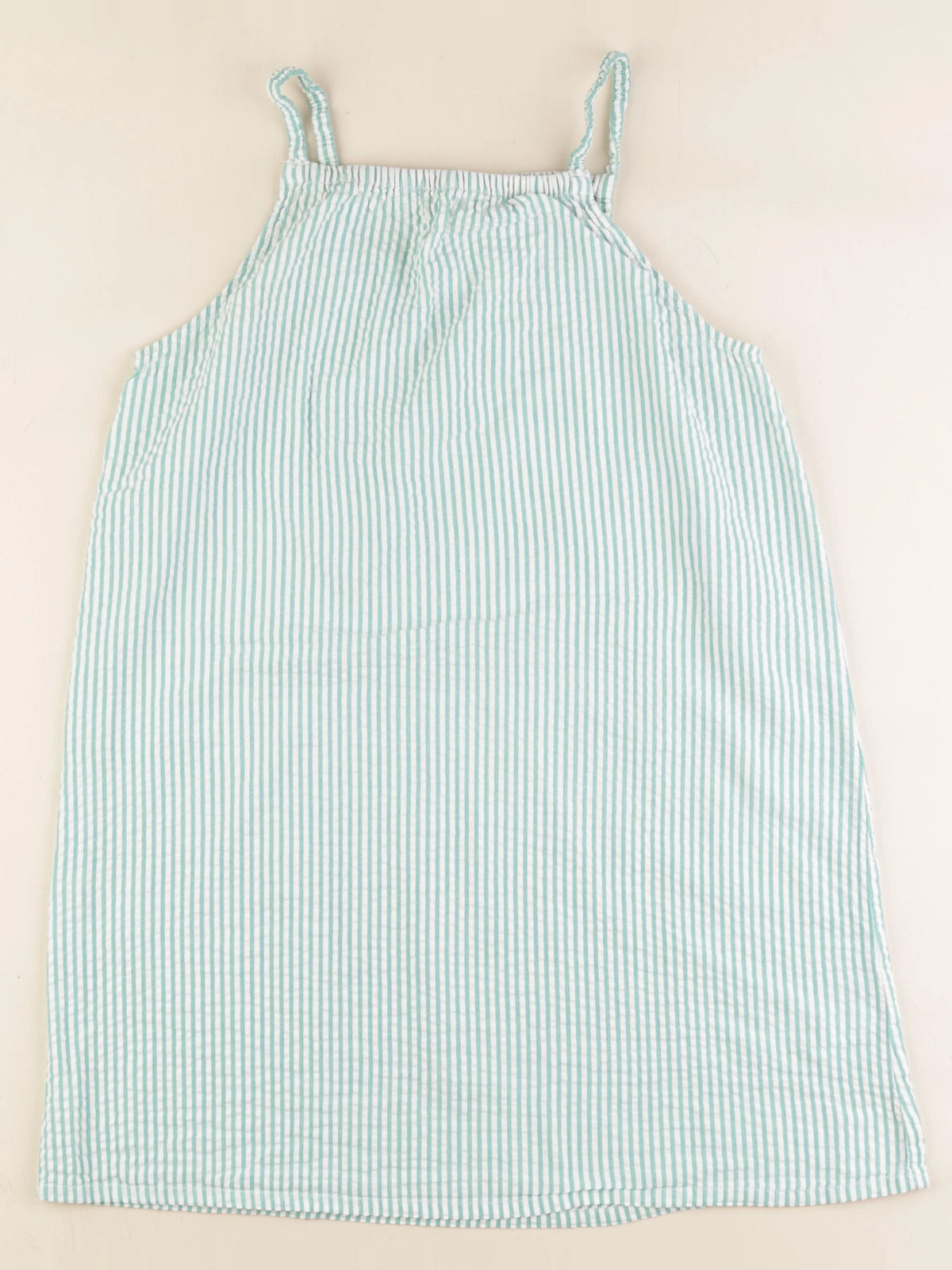 H&M - robe vert - 11/12 ans