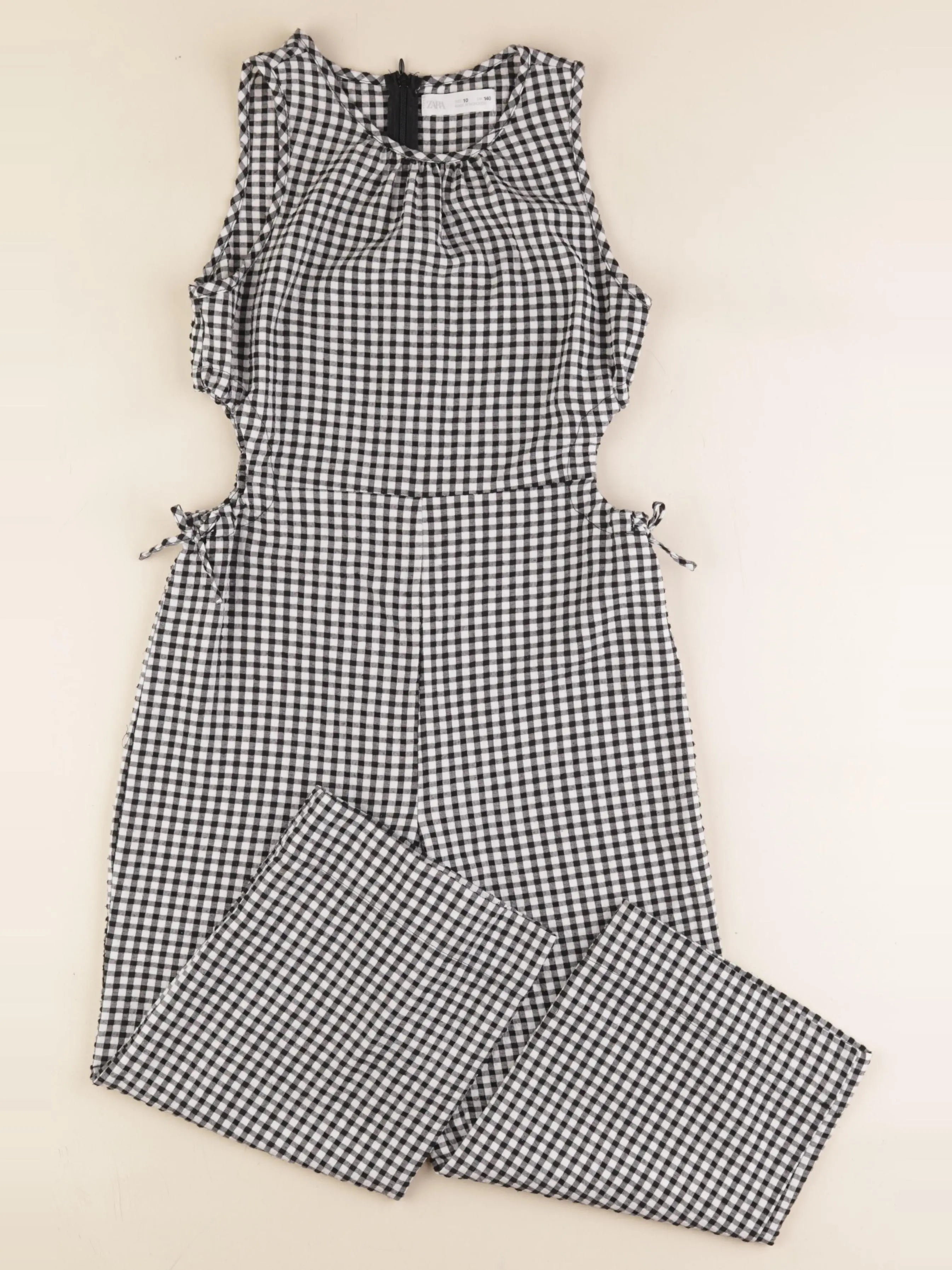Zara - combinaison blanc, noir - 10 ans