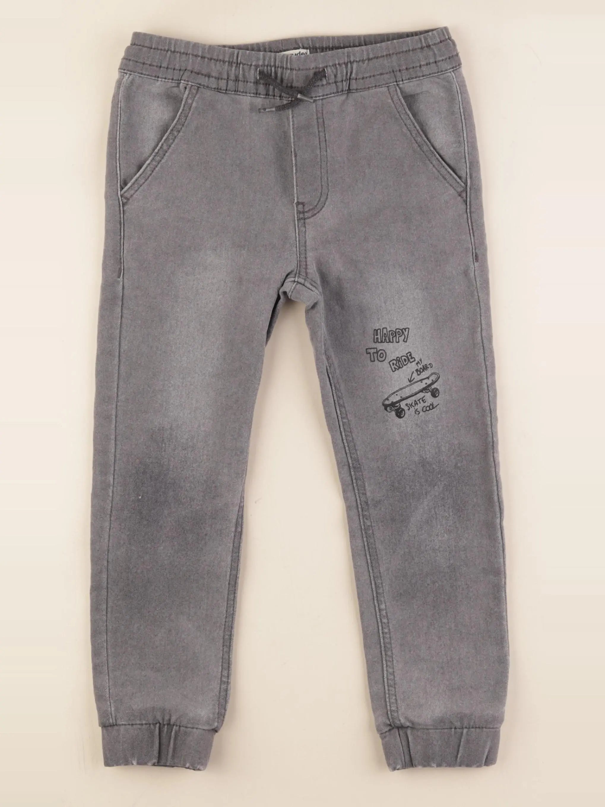 Vertbaudet - jean gris - 6 ans